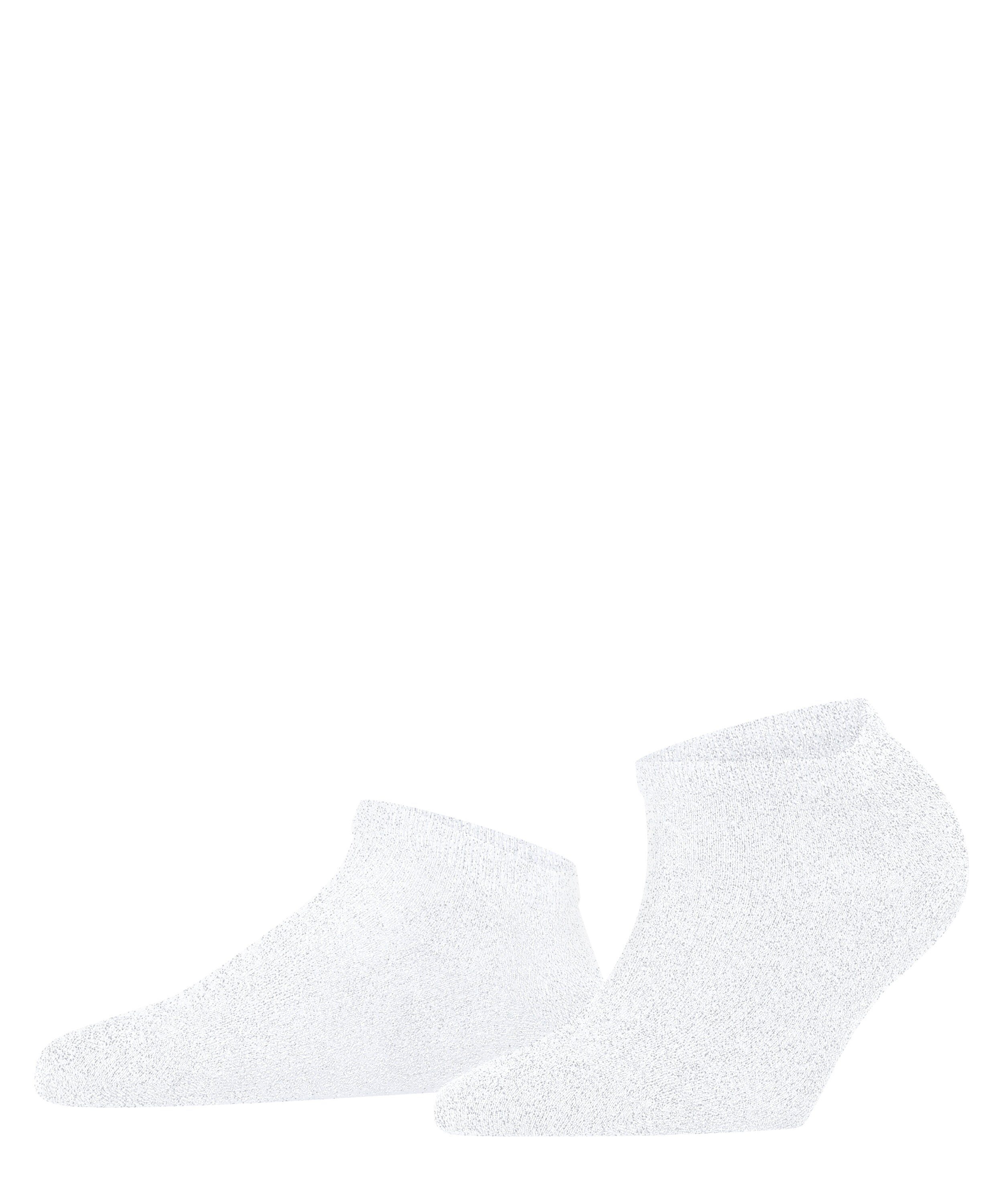 FALKE Sneakersocken Shiny (1-Paar) mit allover Glanz white (2000)