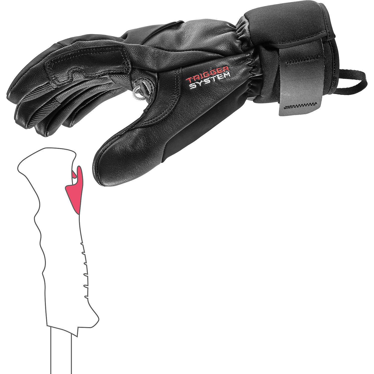 Leki Langlaufhandschuhe Handschuhe Hevon 3D