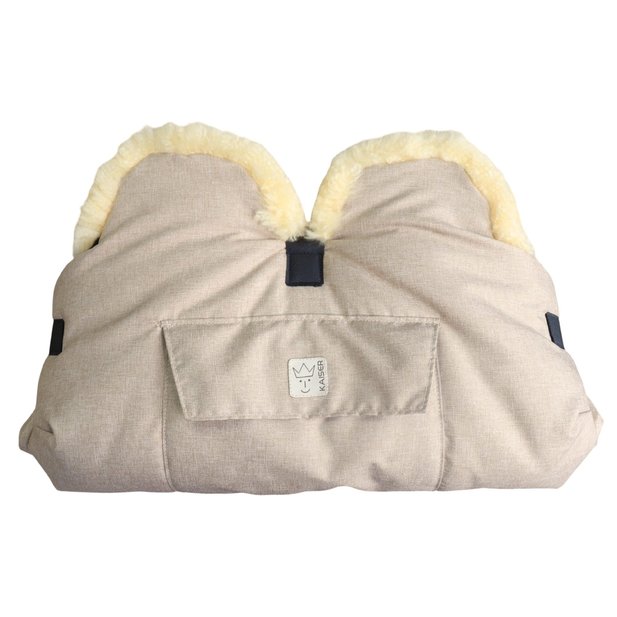 Kaiser Kinderwagen-Handwärmer Big Lammfell Handwärmer