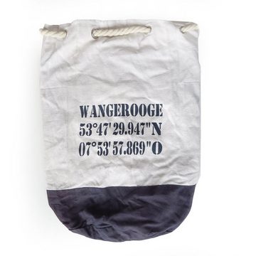 Sonia Originelli Umhängetasche XL Seesack "Wangerooge" Marinesack Bag Maritim