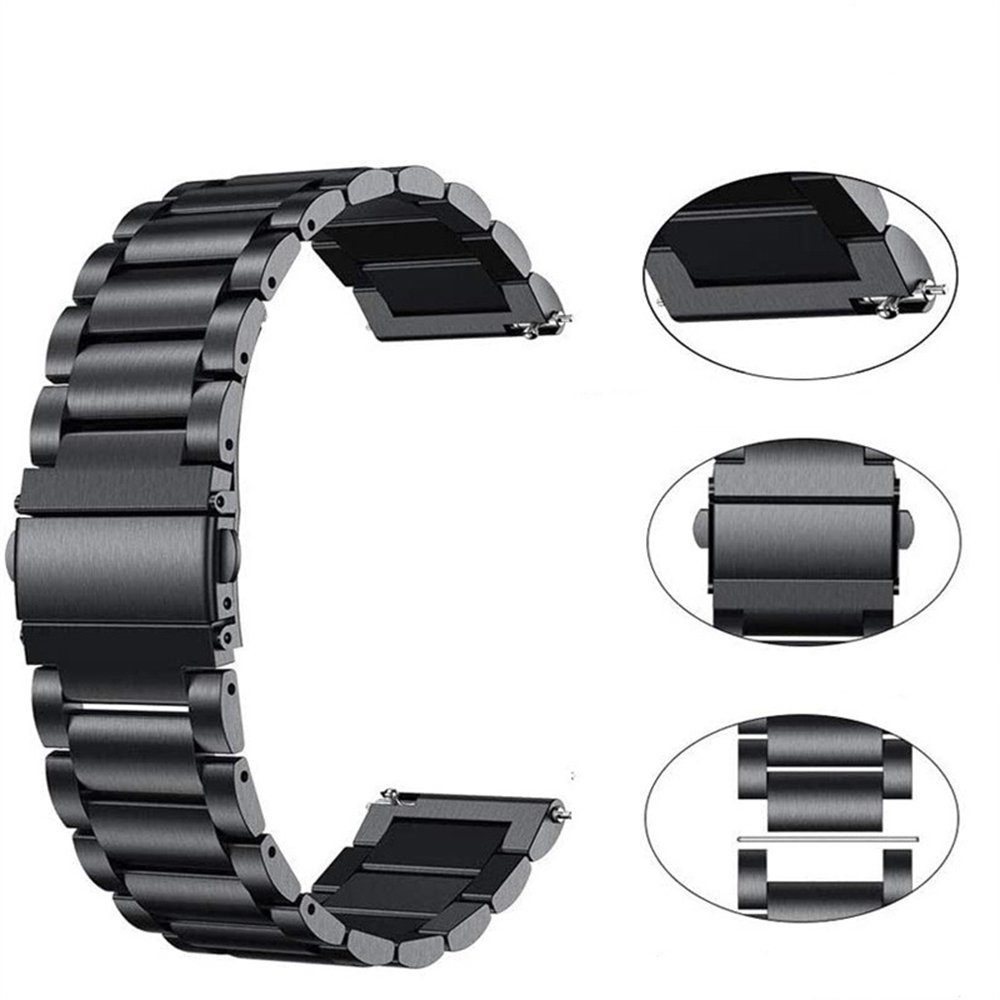FELIXLEO Uhrenarmband Samsung für Titan 20mm Armband Galaxy Ersatz Uhrenarmband Titan Watch