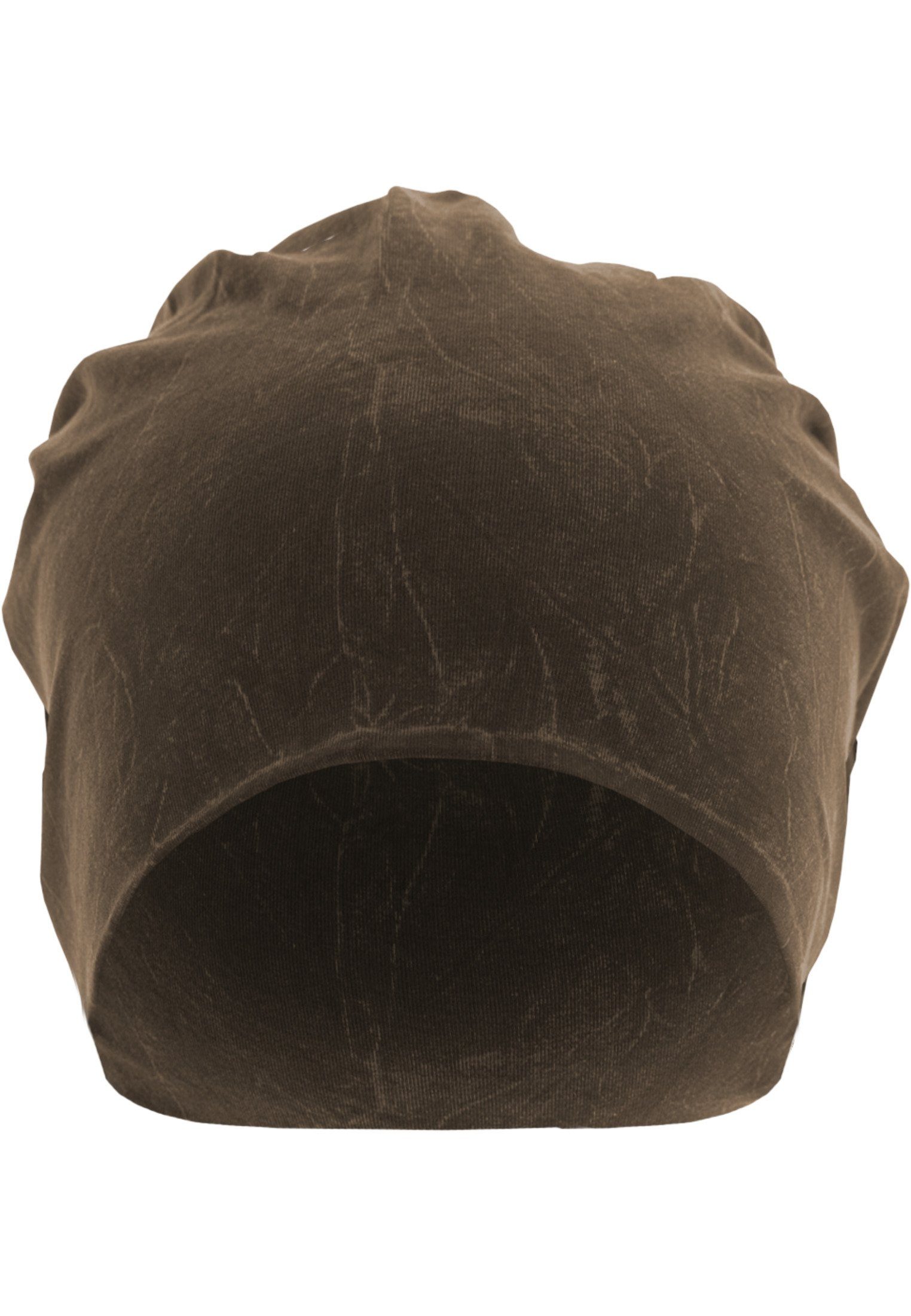 MSTRDS Beanie Accessoires Beanie chocolate Stonewashed (1-St) Jersey