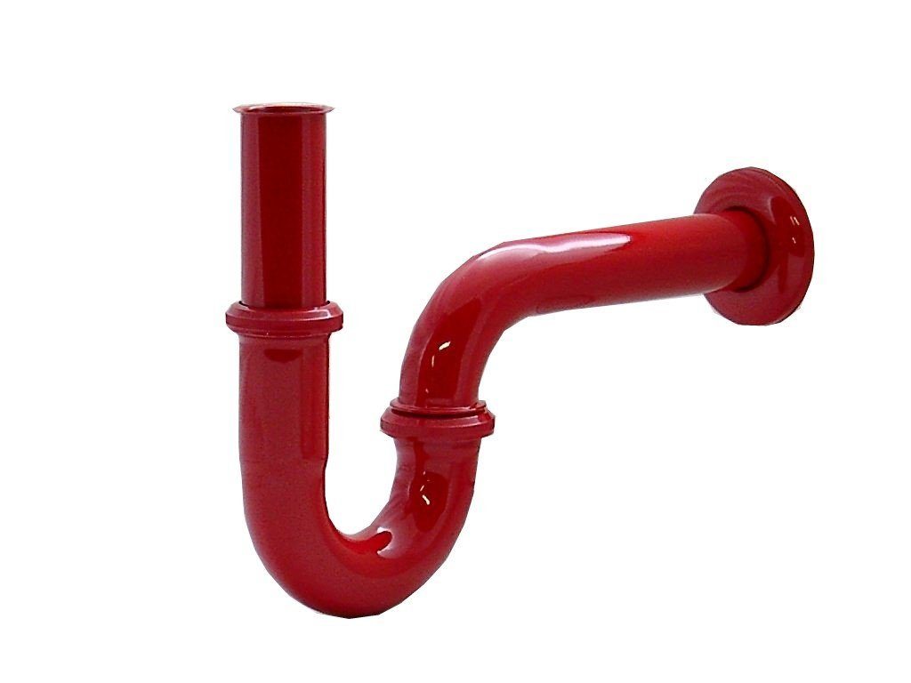 Wagner Armaturenwelt Siphon Siphon Sifon für Waschbecken 1 1/4 Zoll, Röhrenverschluss