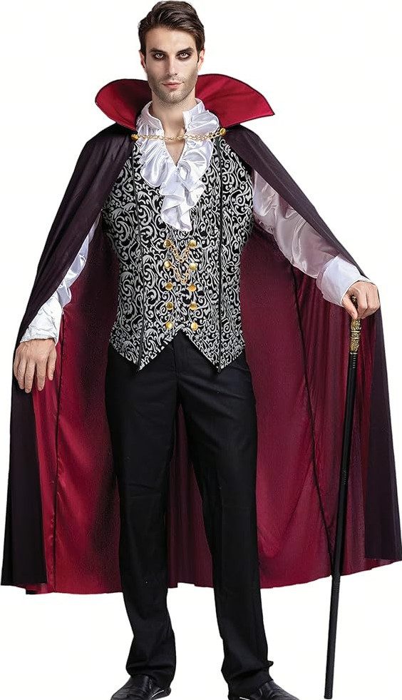 Spooktacular Creations Vampir-Kostüm Spooktacular Creations Vampir Kostüm, Herren Halloween