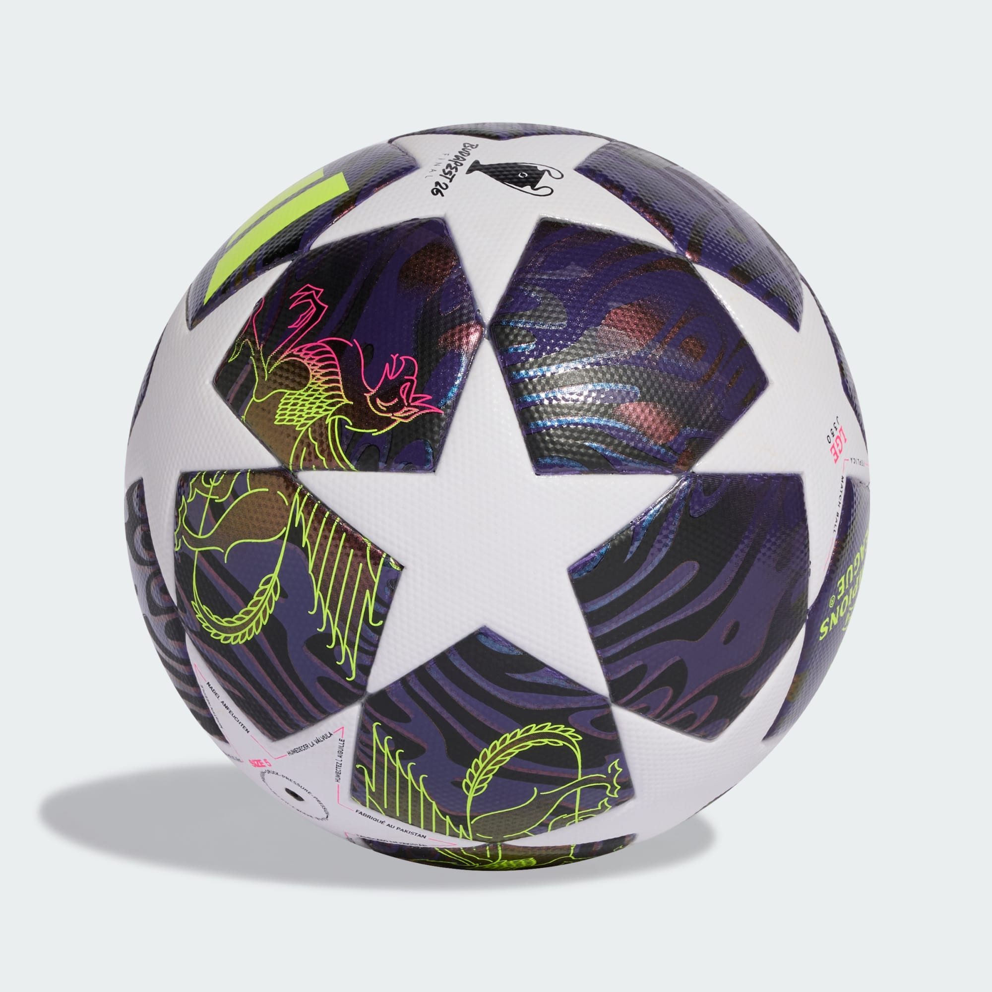 adidas Performance Fußball UEFA CHAMPIONS LEAGUE FINAL LEAGUE J350 BALL (1-St)