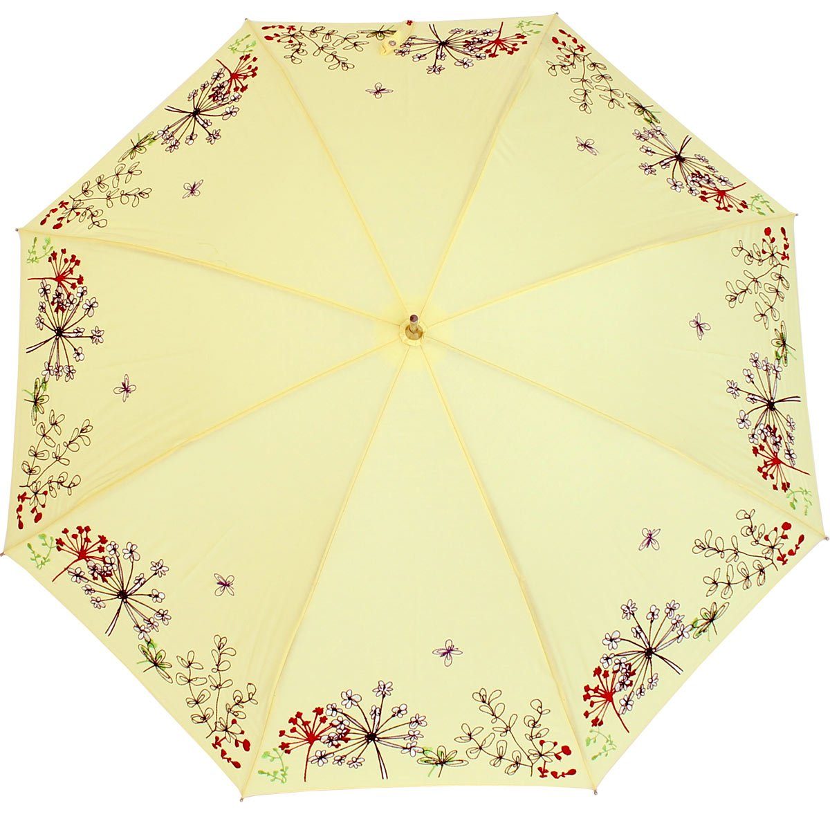doppler® Stockregenschirm Sonnen und Regenschirm UV Schutz - Lady Butterfly günstig online kaufen