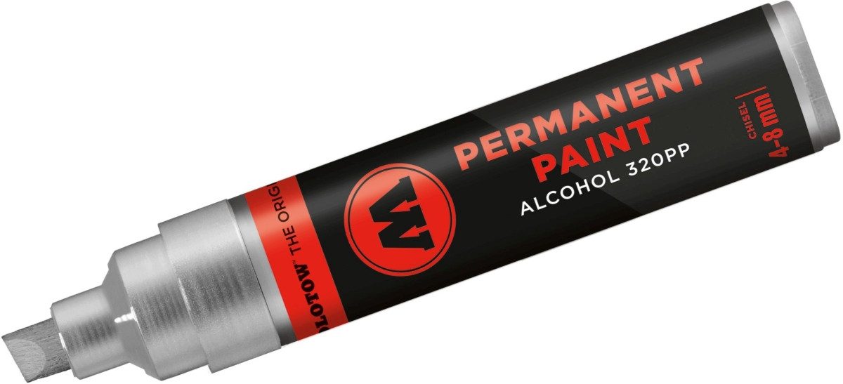 MOLOTOW Permanentmarker Marker 320PP nachfüllbar 4-8mm chrom