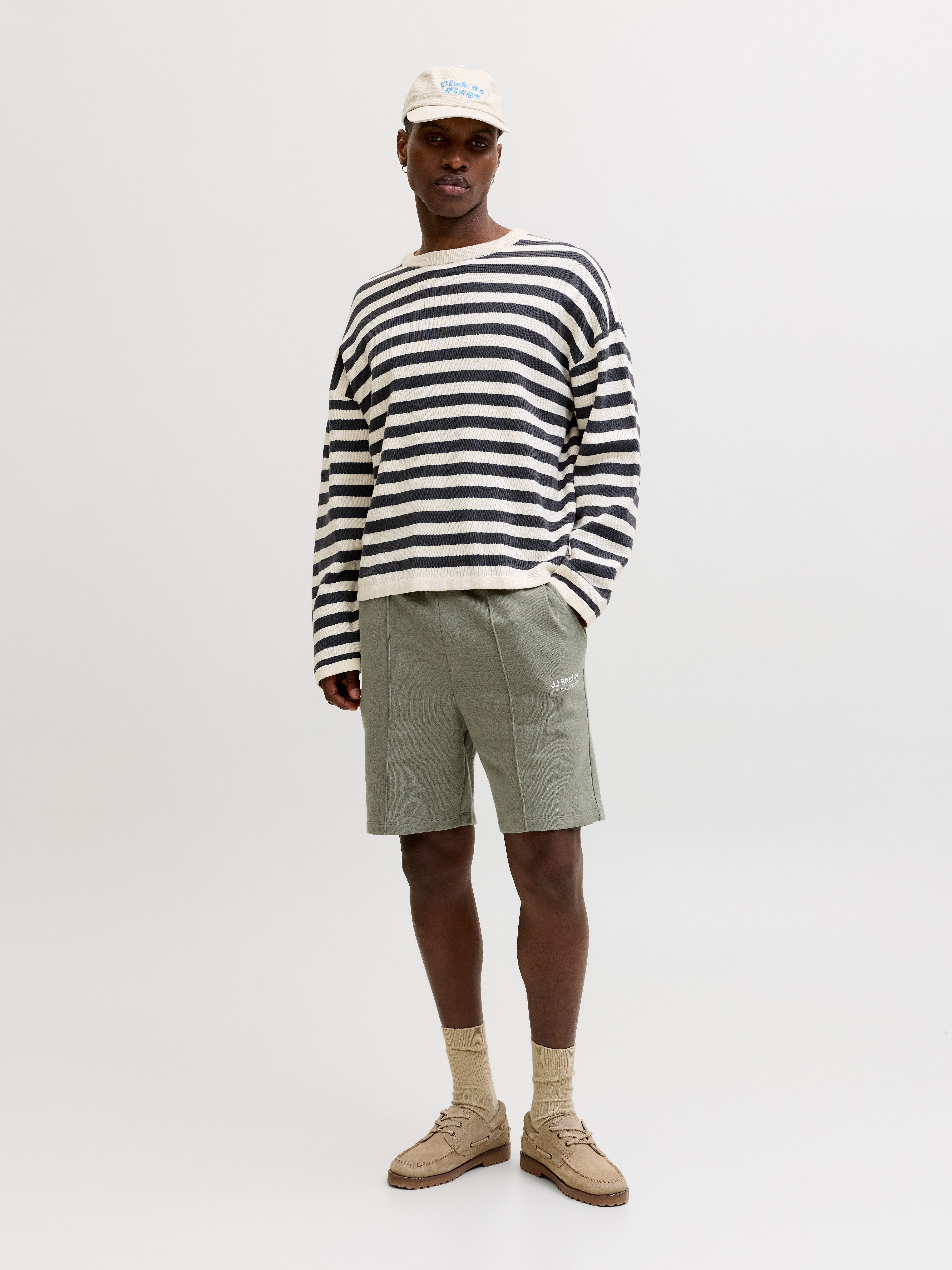 Jack & Jones Sweatshorts JPSTKANE SOHO SWEAT SHORTS MID SN Baumwollmischung, loose fit – Bild 4 von 5