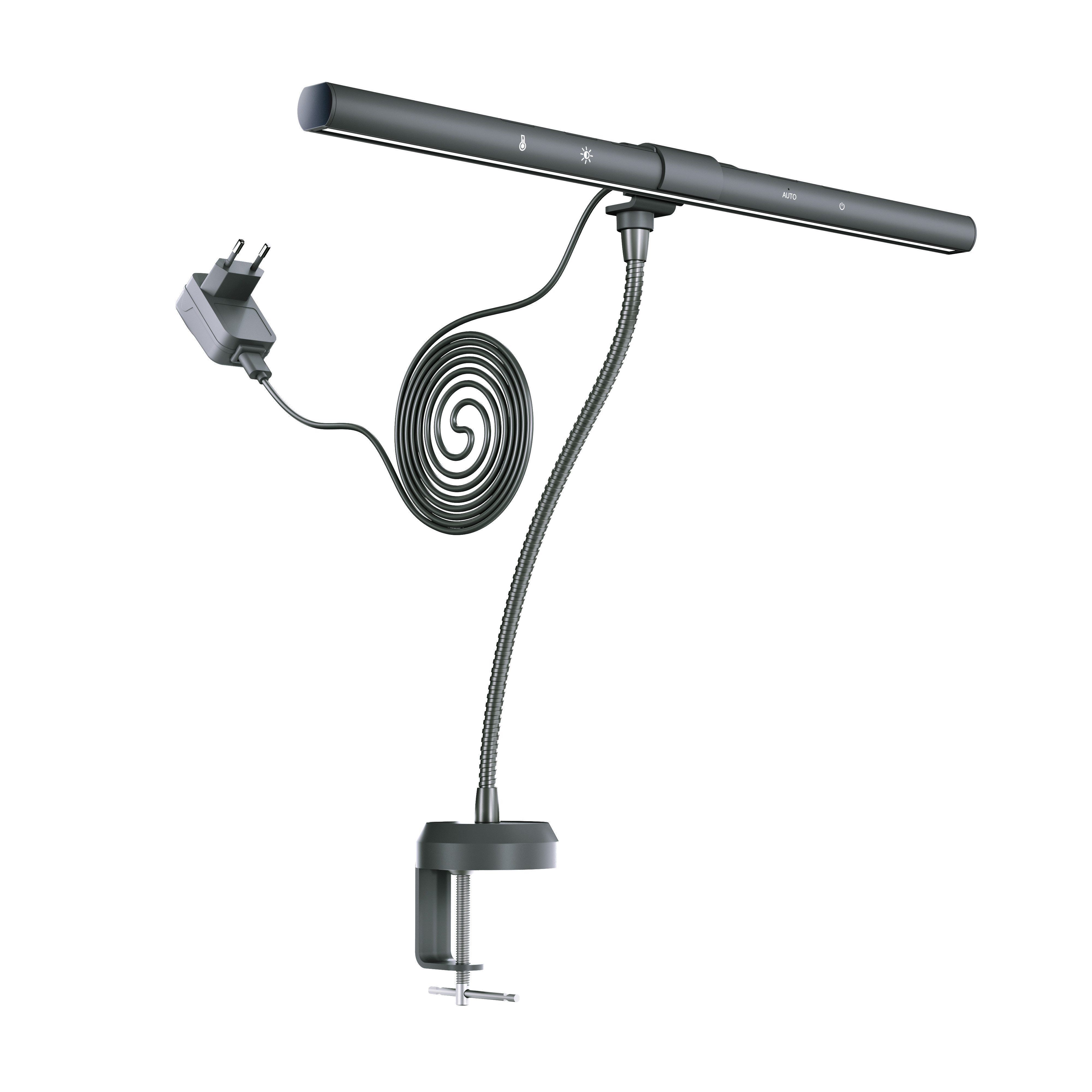 Northpoint LED Arbeitsleuchte Northpoint LED Monitorleuchte dimmbar 44cm flexibel