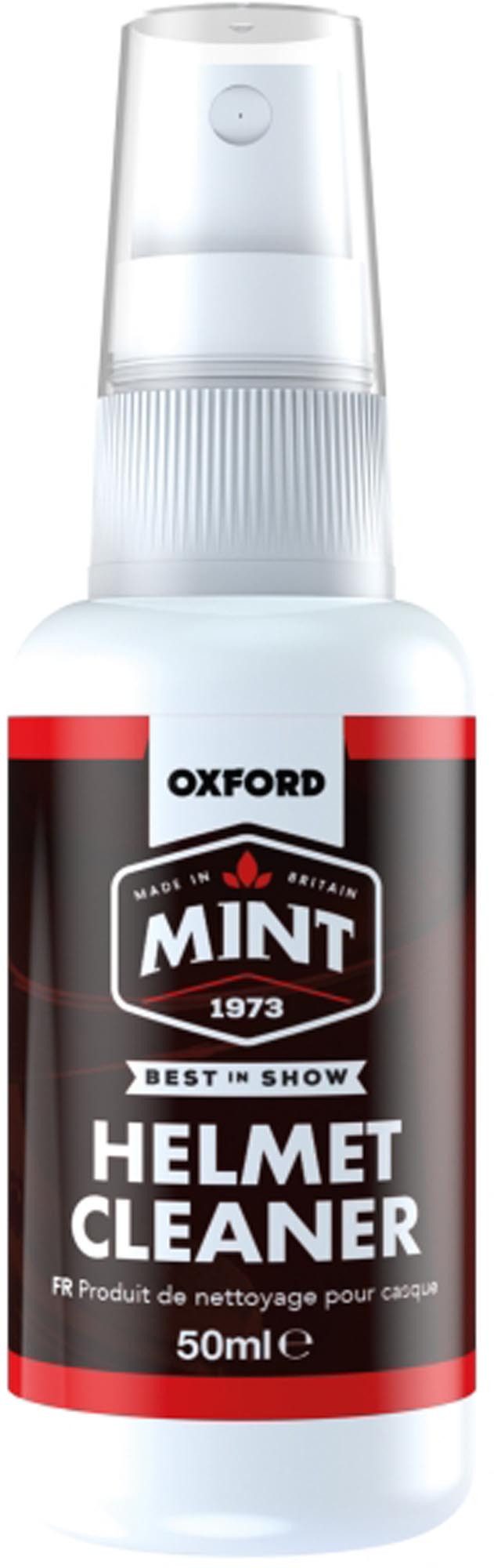 OXFORD Motorradhose Mint Helm- und Visierreiniger 50ml Visier