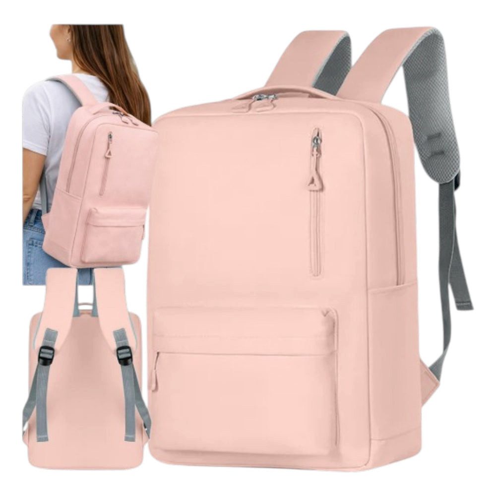 Da Meso Sportrucksack Damen Sportrucksack Grau 18–20L Laptoprucksack für Schule, Uni, Arbei