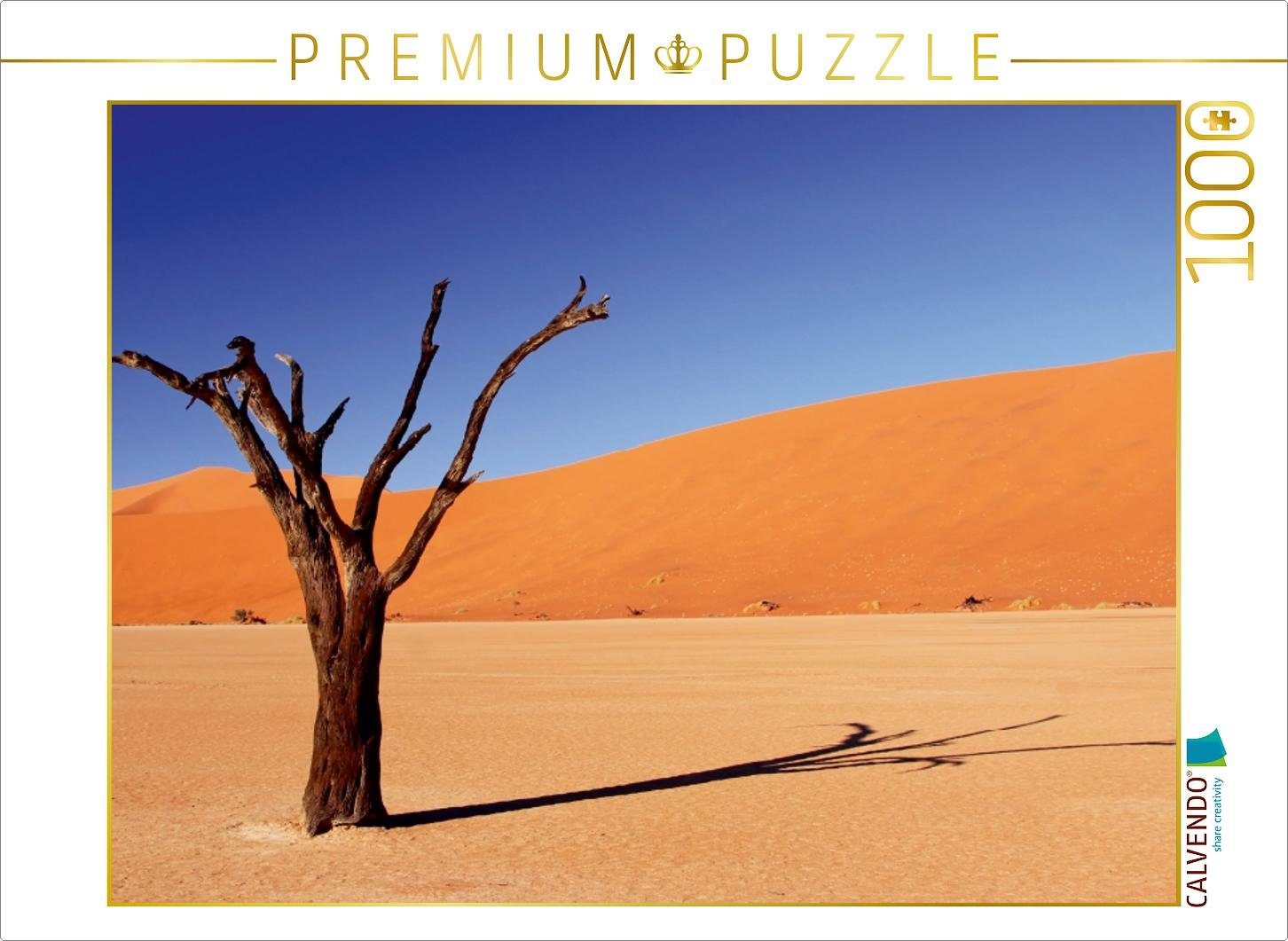 CALVENDO Puzzle CALVENDO Puzzle Dead Vlei in Namibia 1000 Teile Lege-Größe 64 x 48 cm Foto-Puzzle Bild von Wibke Woyke, 1000 Puzzleteile