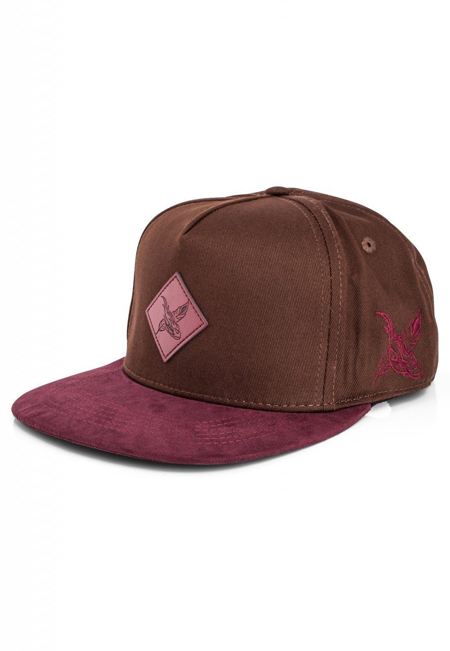 Blackskies Snapback Cap Port Vila Snapback Cap - Braun-Burgundy