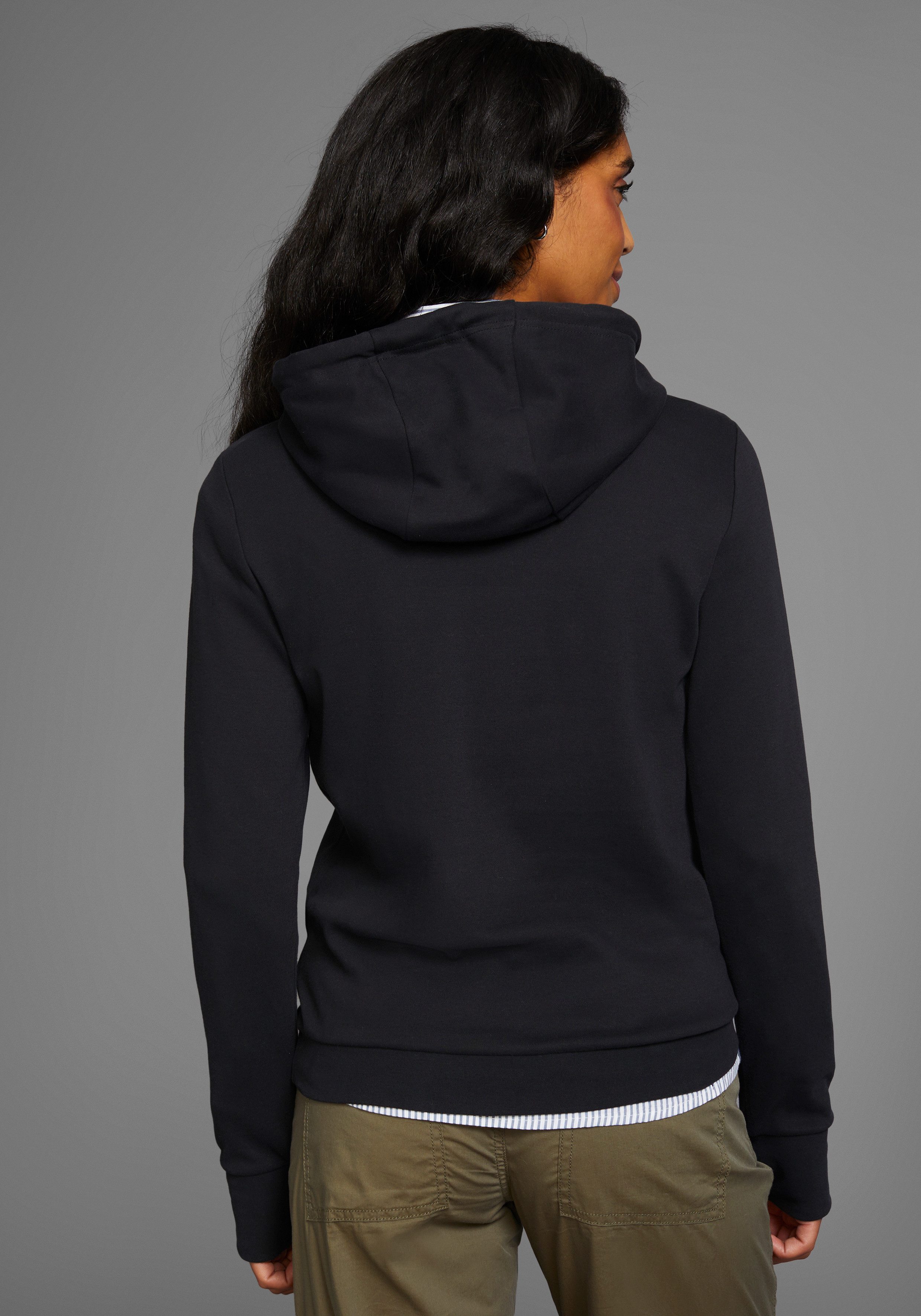 KangaROOS Kapuzensweatshirt mit Placement-Print günstig online kaufen