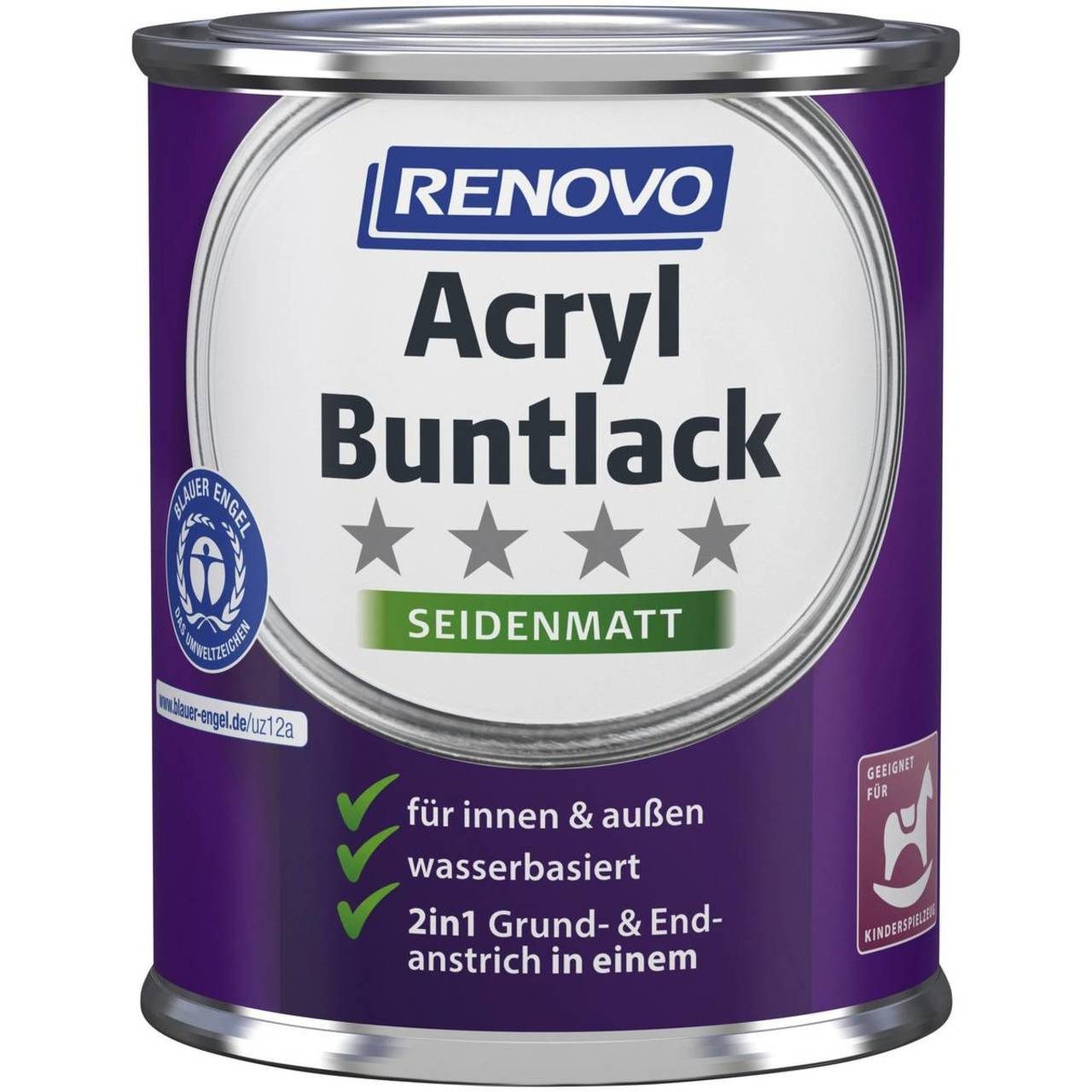 Renovo Lack 2829, vergilbungsbeständig, hoch wetterbeständig
