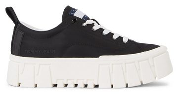 Tommy Jeans TJW VULC FLATFORM LC Plateausneaker mit markanter Plateausohle, Freizeitschuh, Halbschuh, Schnürschuh