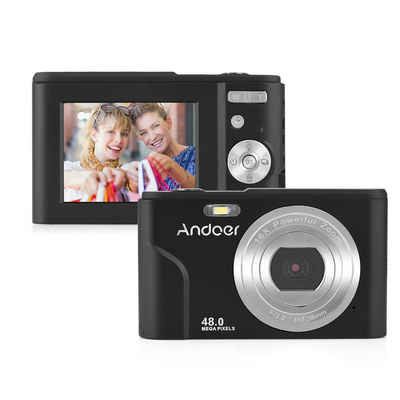 Andoer 48 MP 1080P 2,4-Zoll-IPS-Bildschirm 16-facher Zoom Autofokus Kompaktkamera