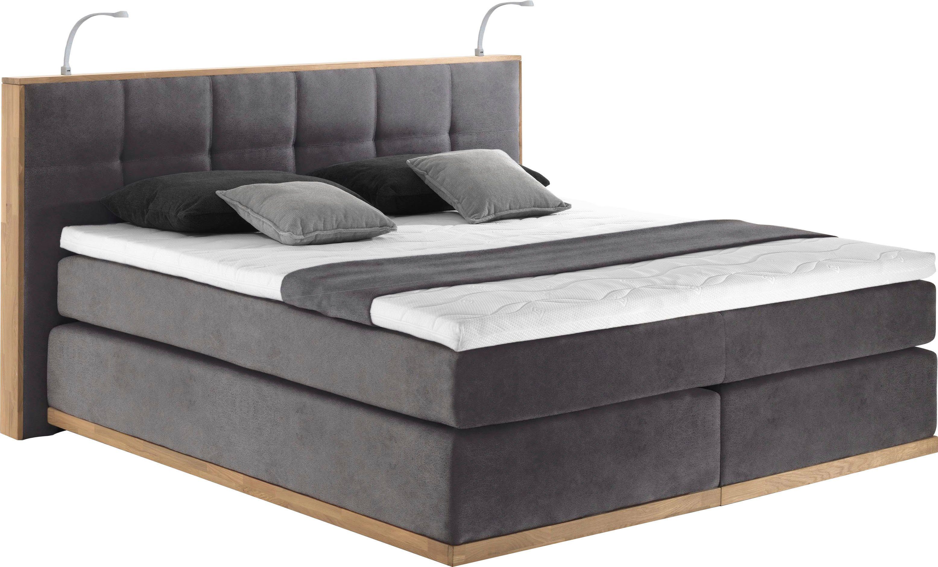Places of Style Boxspringbett Vinton, aus günstig online kaufen