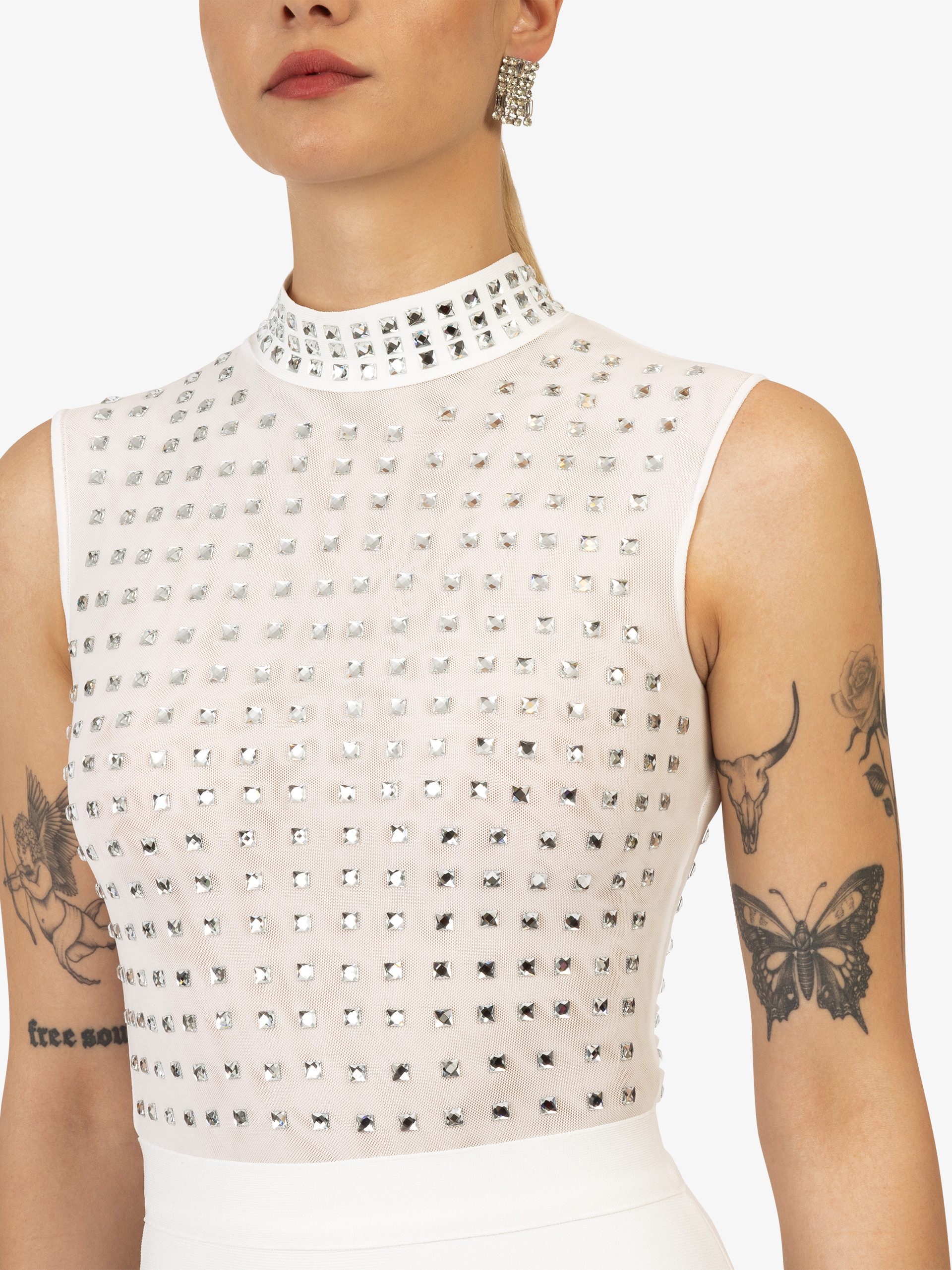 Kraimod Abendkleid mit Rundhalsausschnitt