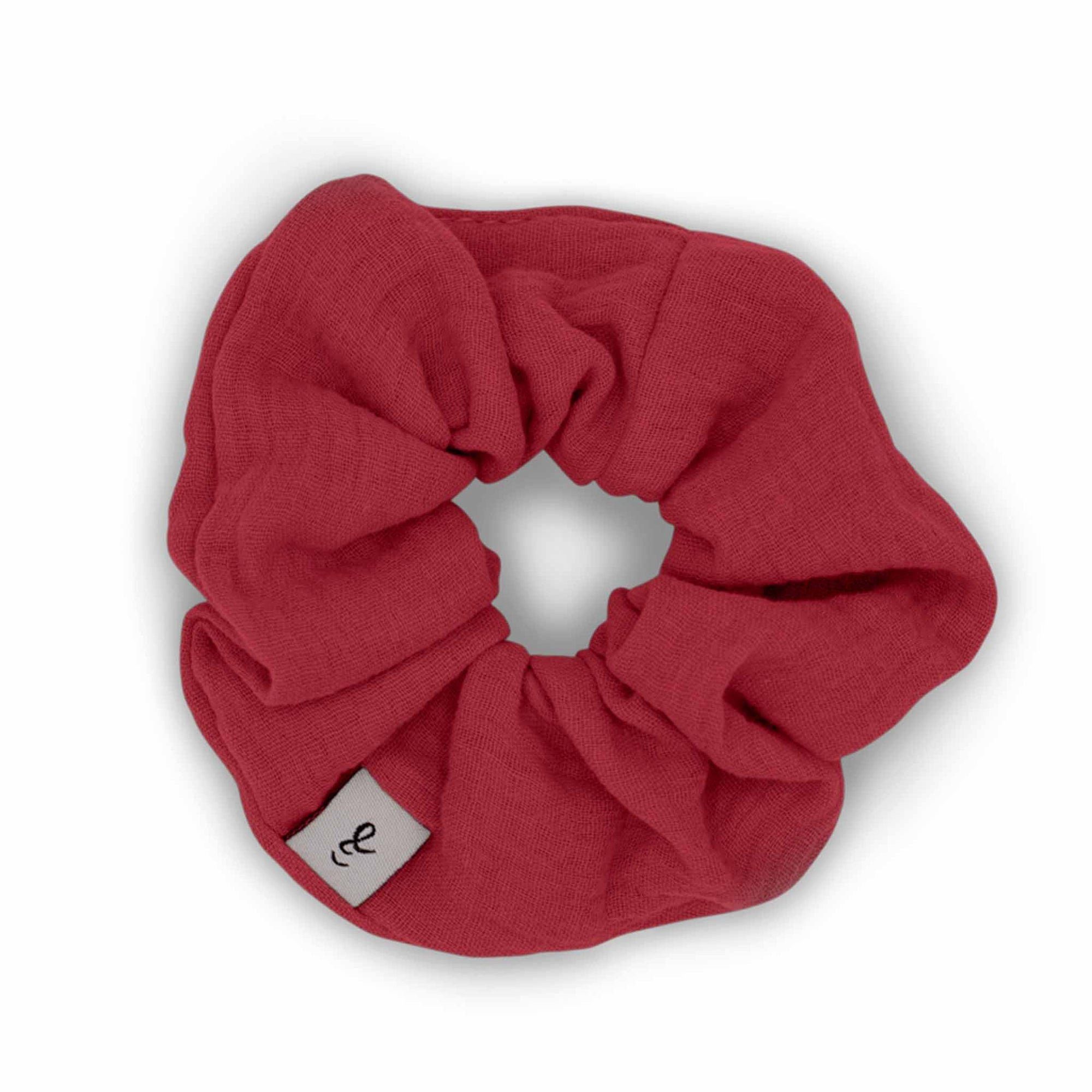 hutch&putch Haargummi Musselin-Scrunchie • Erwachsene, 1-tlg., weniger Knickstellen und damit weniger Haarbruch