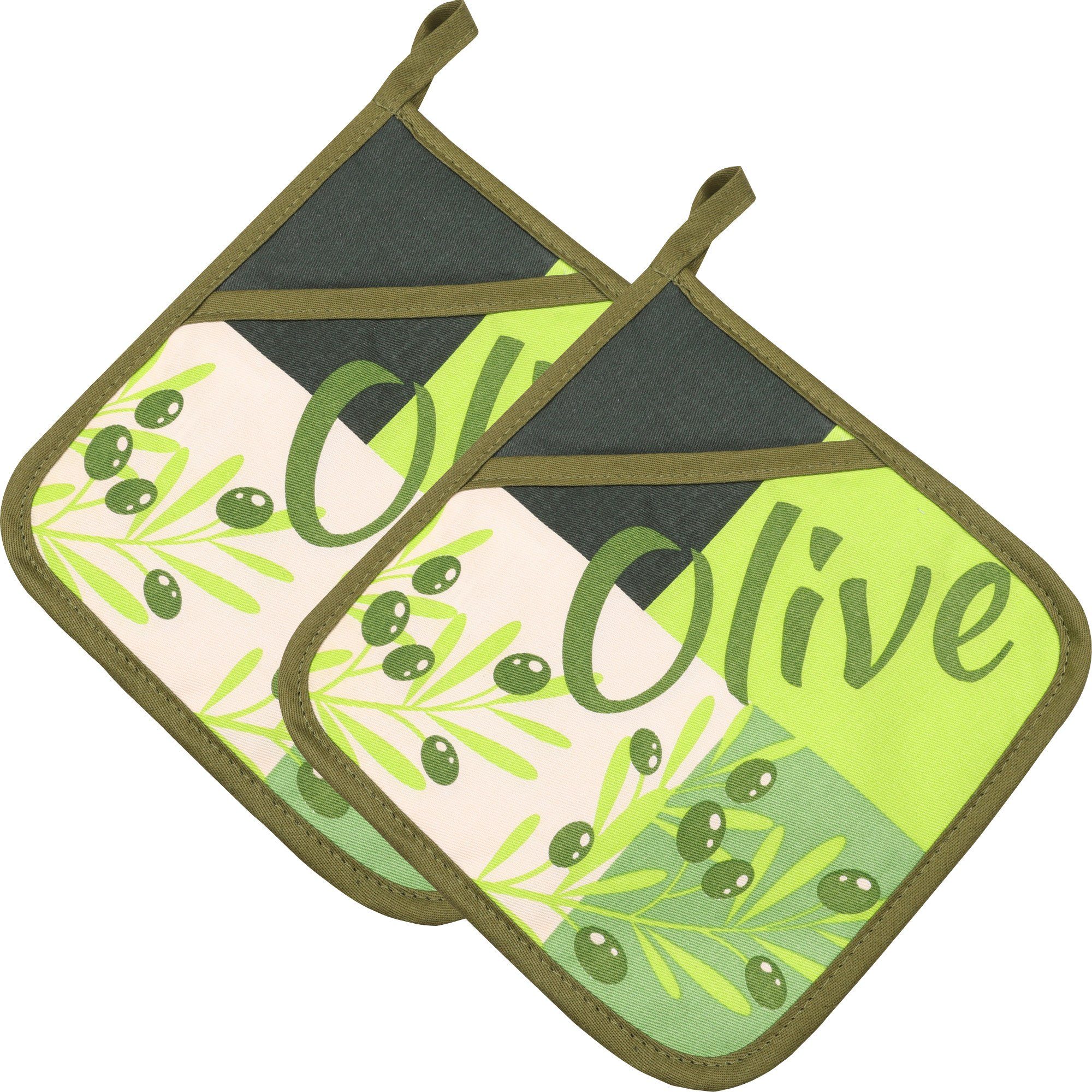 stuco Topflappen Topflappen "Verdial" 2er-Pack, Motiv günstig online kaufen