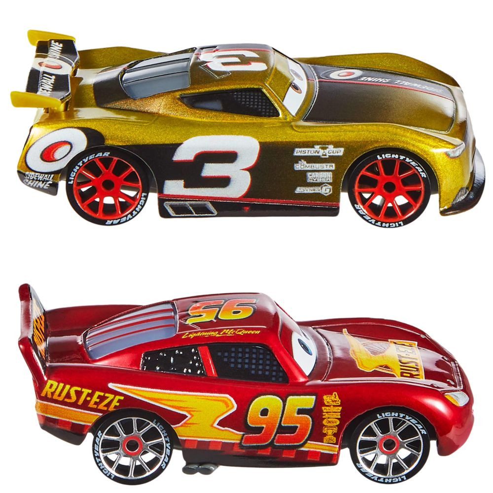 Disney Cars Spielzeug-Rennwagen Lightning McQueen & Carstin Dillon JDK48 Disney Cars Cast 1:55