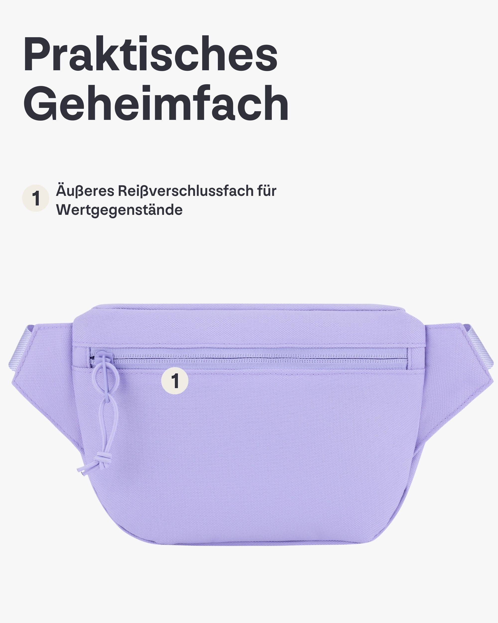 Johnny Urban Gürteltasche Ben Bauchtasche Damen Herren Wasserabweisend (1-tlg), Größenverstellbar, Wasserabweisend