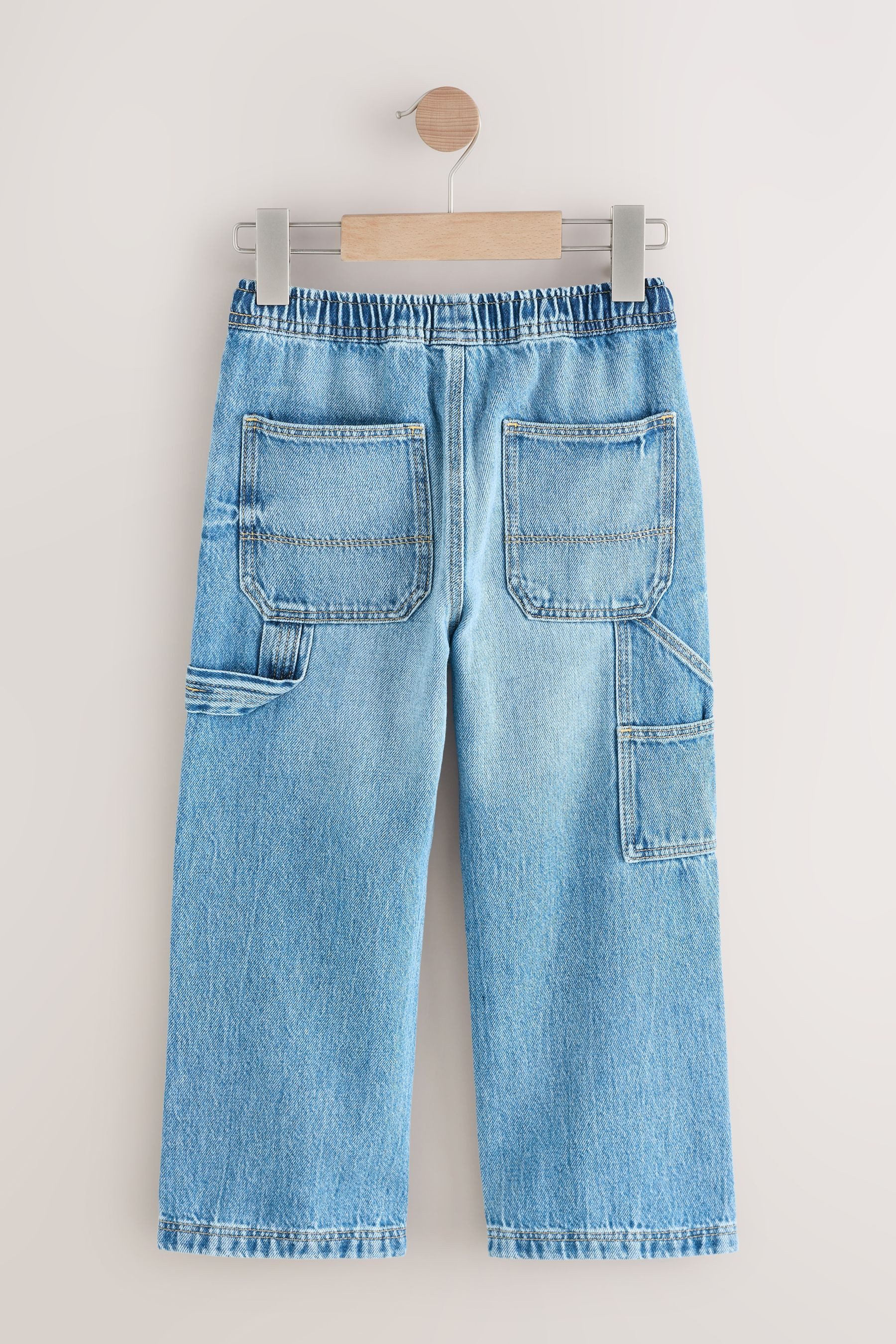Next Schlupfjeans Schlupfjeans im Zimmermann-Stil (1-tlg)
