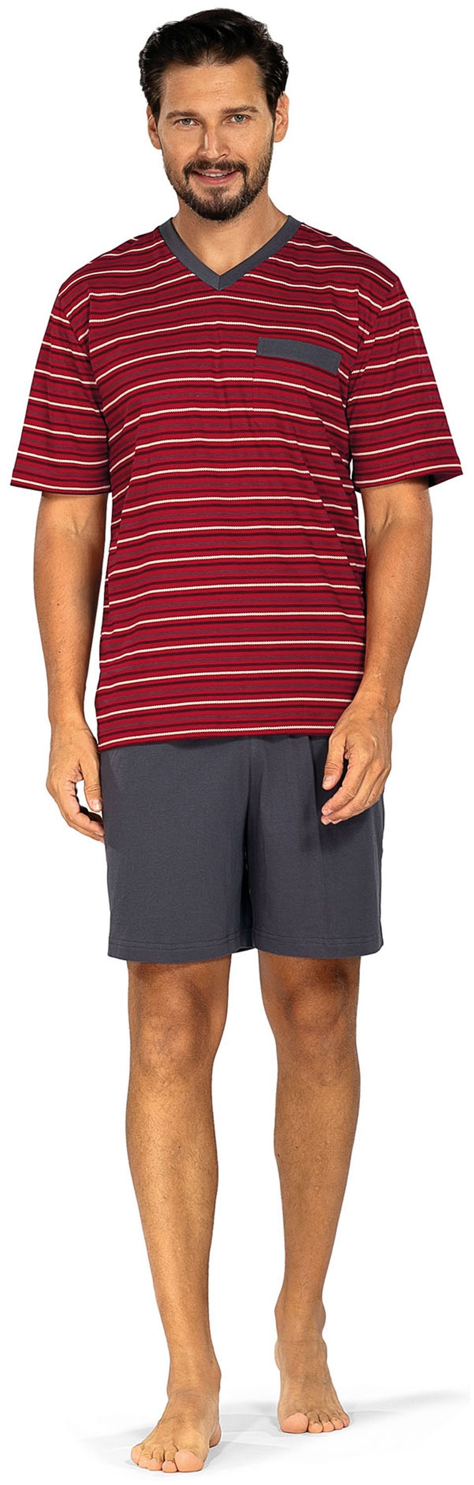 Comte Shorty Lunar Lounge (Set, 2 tlg., 2-teilig) Herren Pyjama kurz Shorty günstig online kaufen