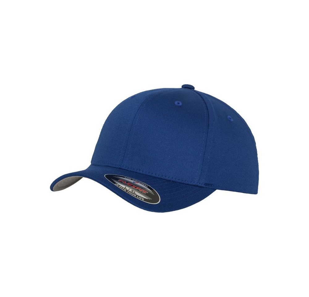Flexfit Flex Cap Wooly Combed Cap royal - S-M (Packung)