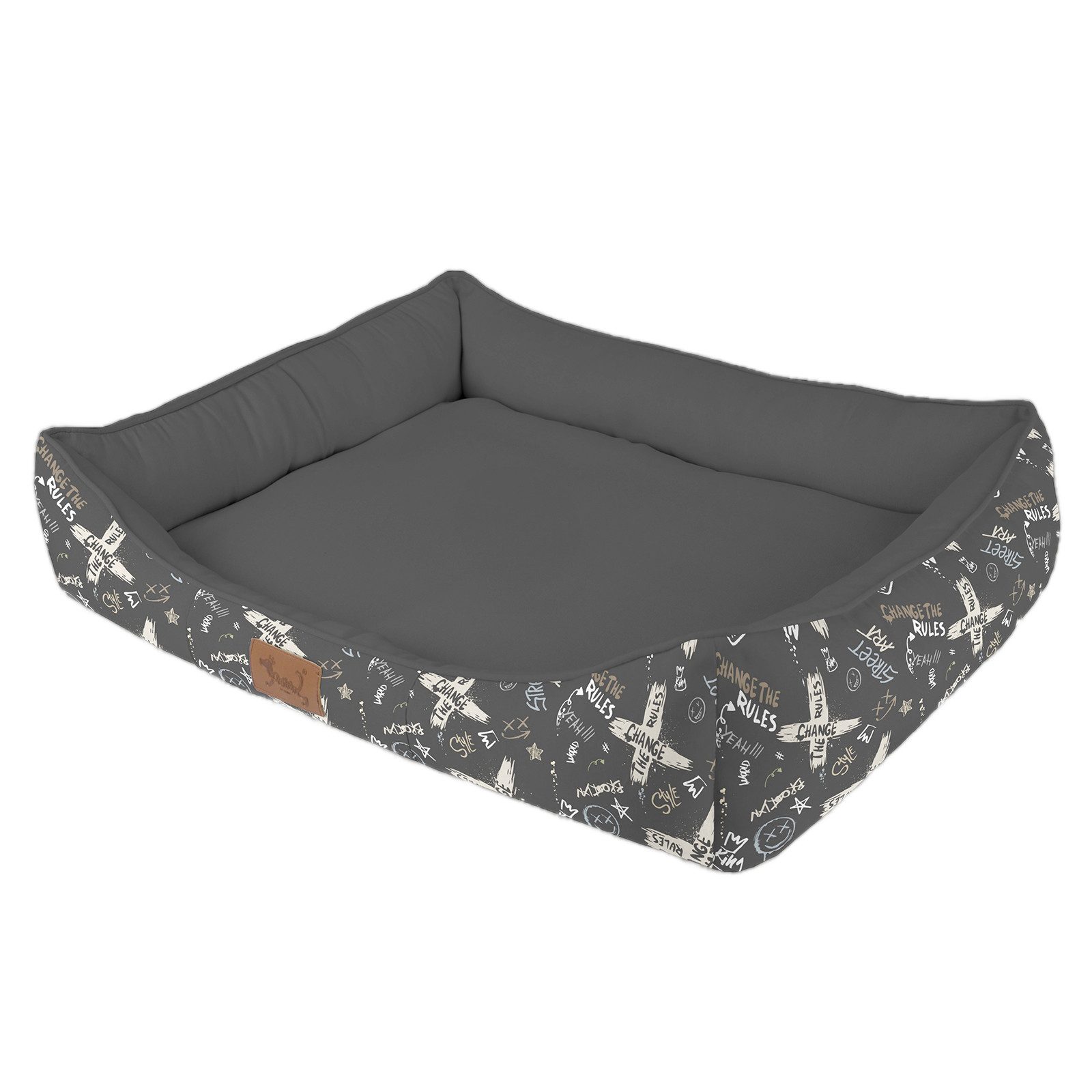 TopMeow Tierbett XL Hundebett mit Rand, günstig online kaufen