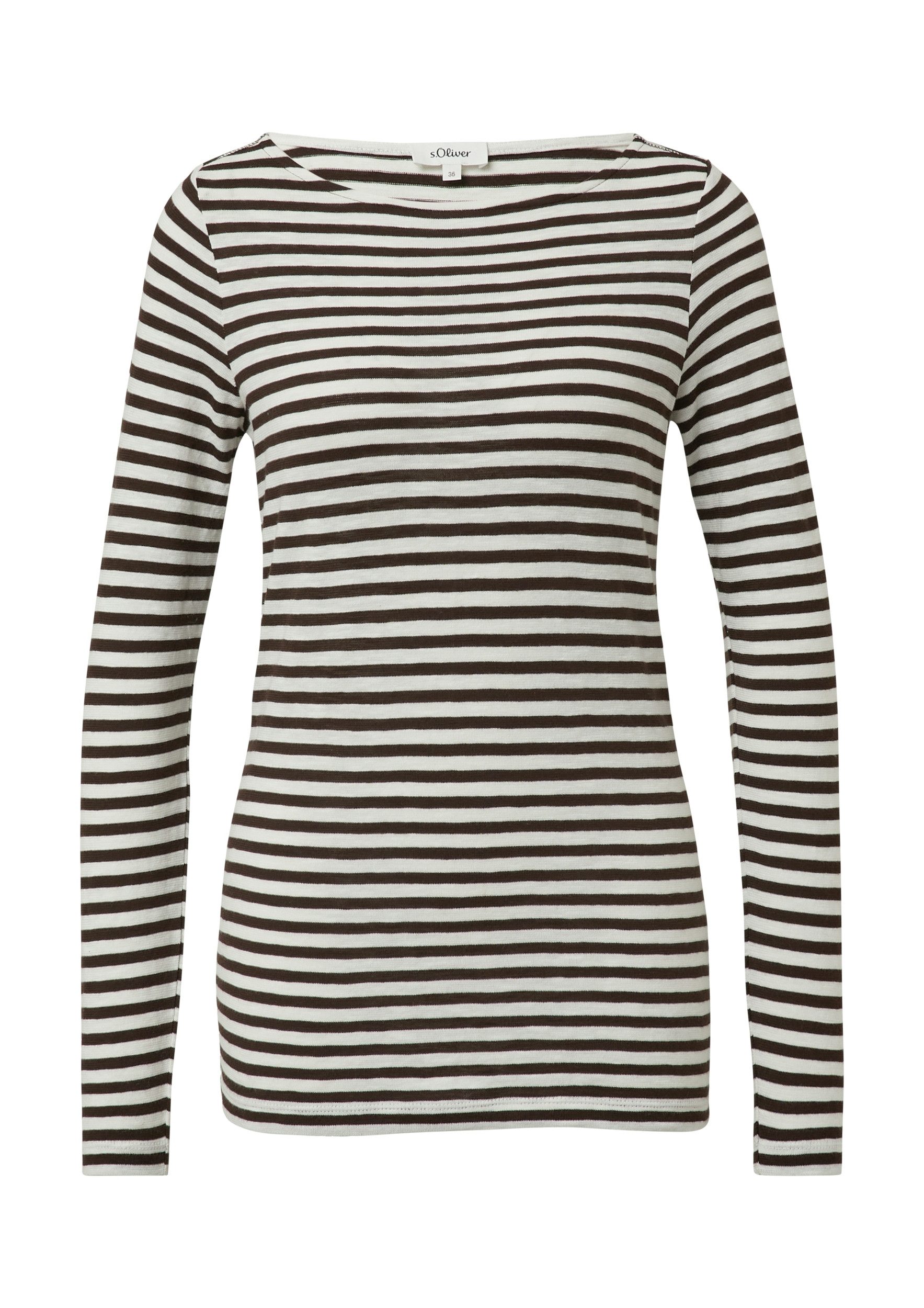 QS Langarmshirt T-Shirt günstig online kaufen