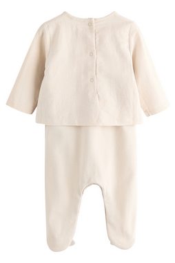 Next Schlafoverall Festlicher Babyschlafanzug im Lagenlook (1-tlg)