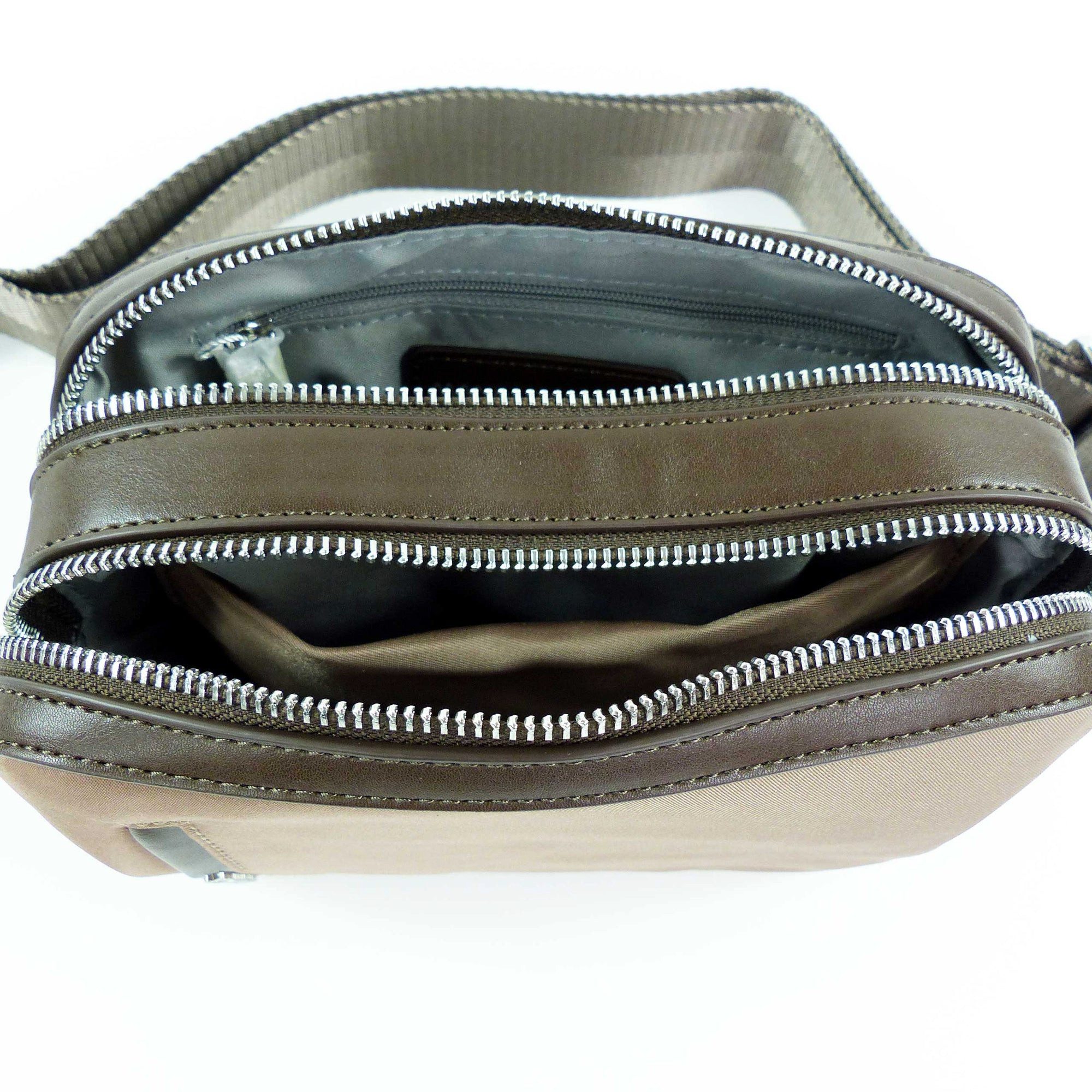 Mandarina Duck Umhängetasche Hunter Small Crossover Pirite