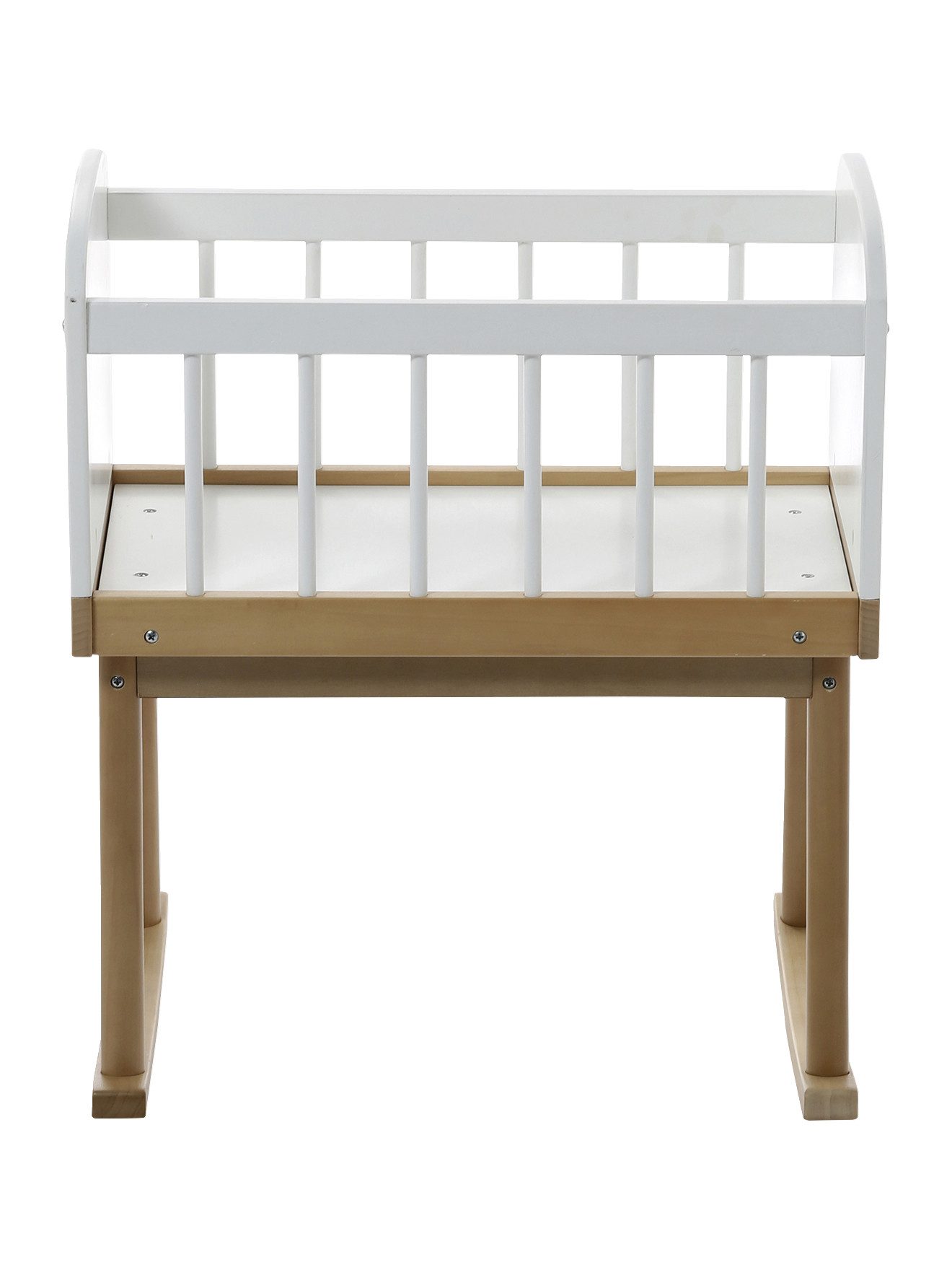 vertbaudet Puppen Accessoires-Set Kinder Puppenwiege aus Holz FSC®