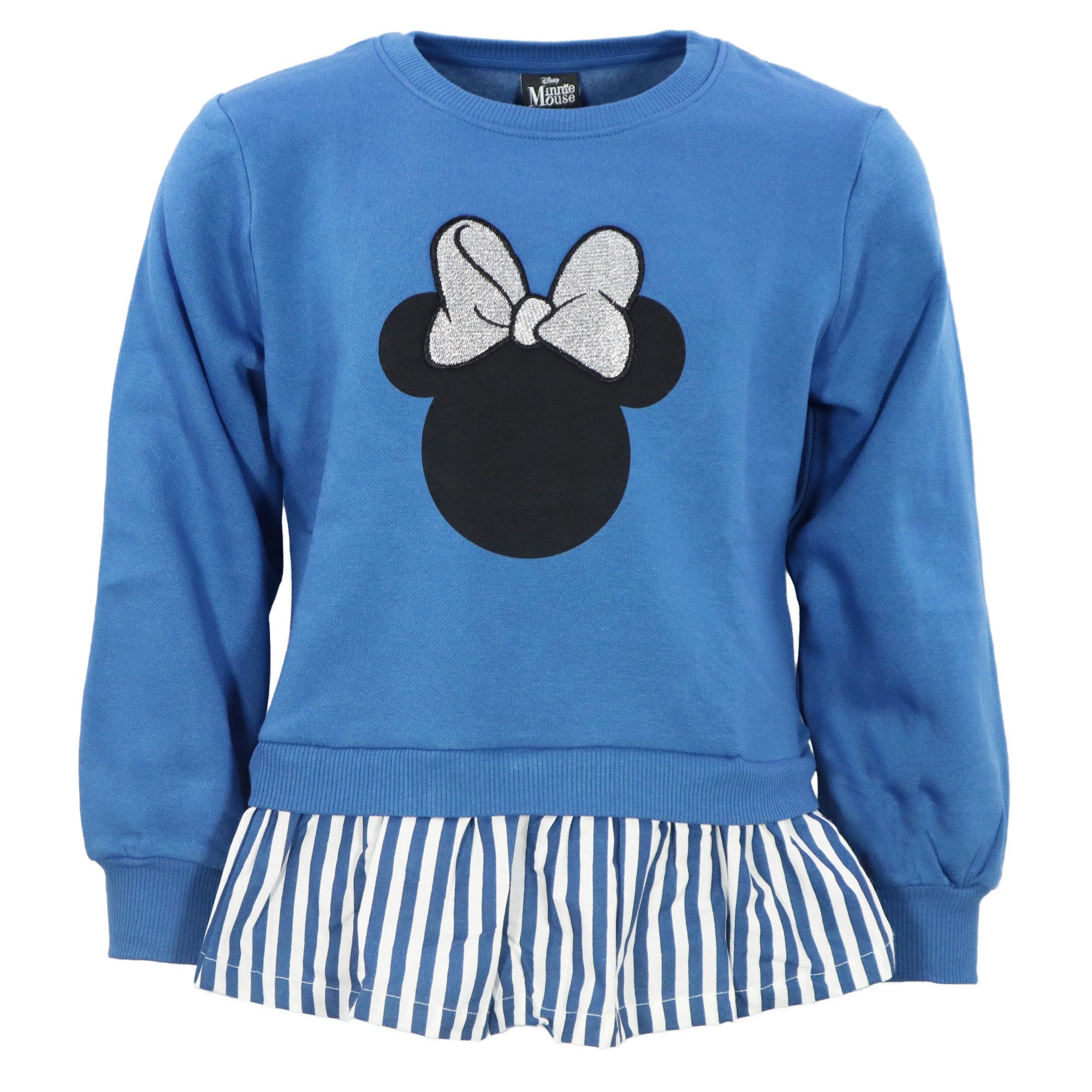 Disney Sweater Disney Mädchen Minnie 98 128 Maus Gr. Kinder Pullover bis