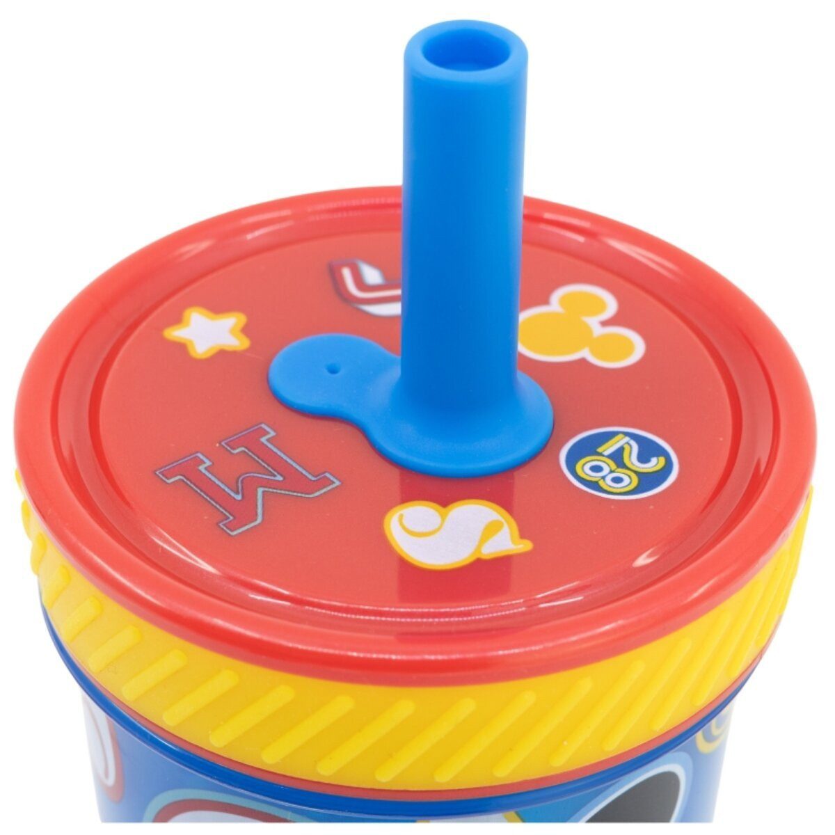 Disney Trinkflasche Disney Mickey Mouse Kippsicher Trinkbecher PP 370ml Drop Safe