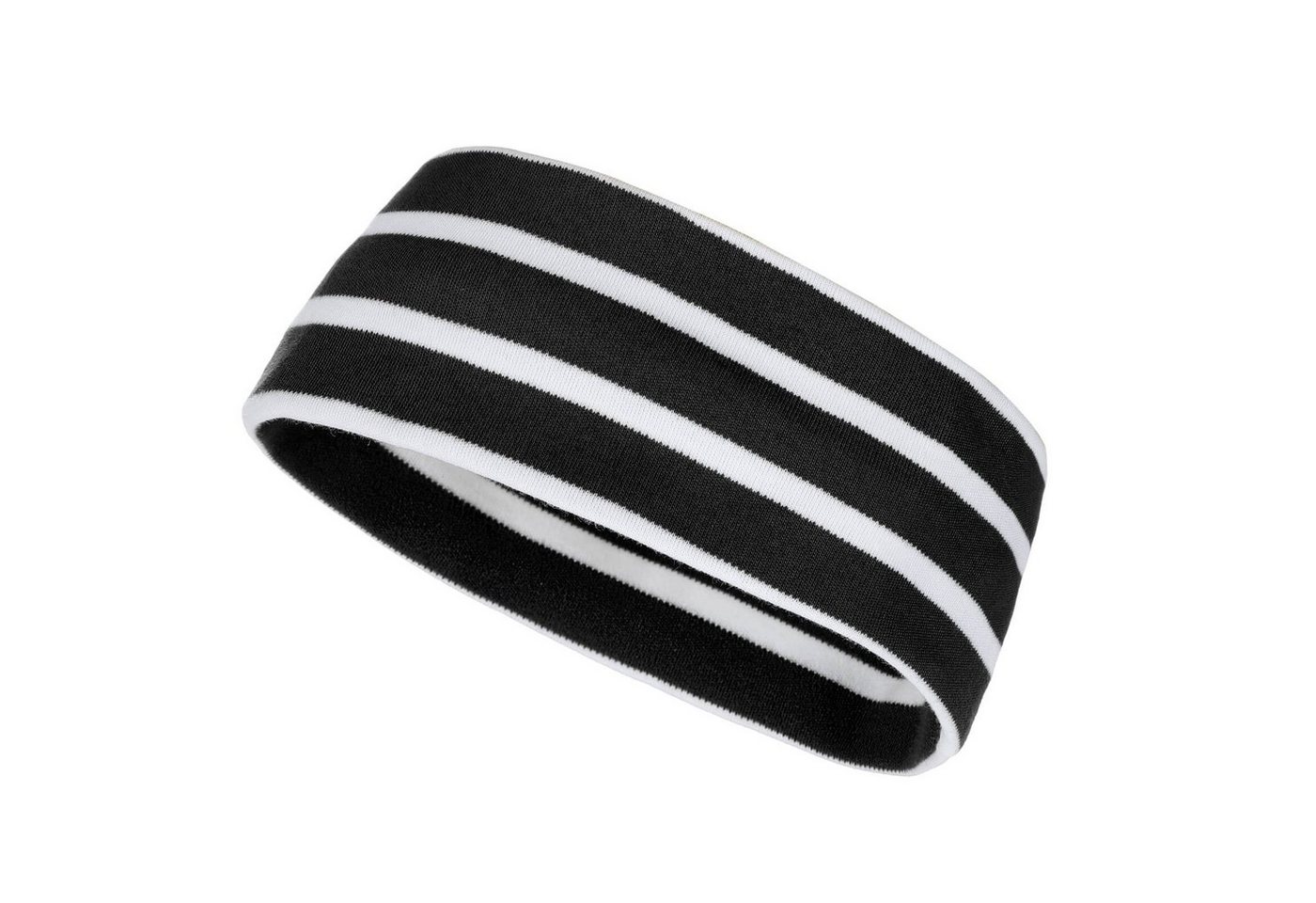 modAS Stirnband Unisex 2535 Kopfband Maritim Kinder und Erwachsene zweilagig Baumwolle Streifen & Unifarben, leichter Tragekomfort, Formstabil & Pflegeleicht