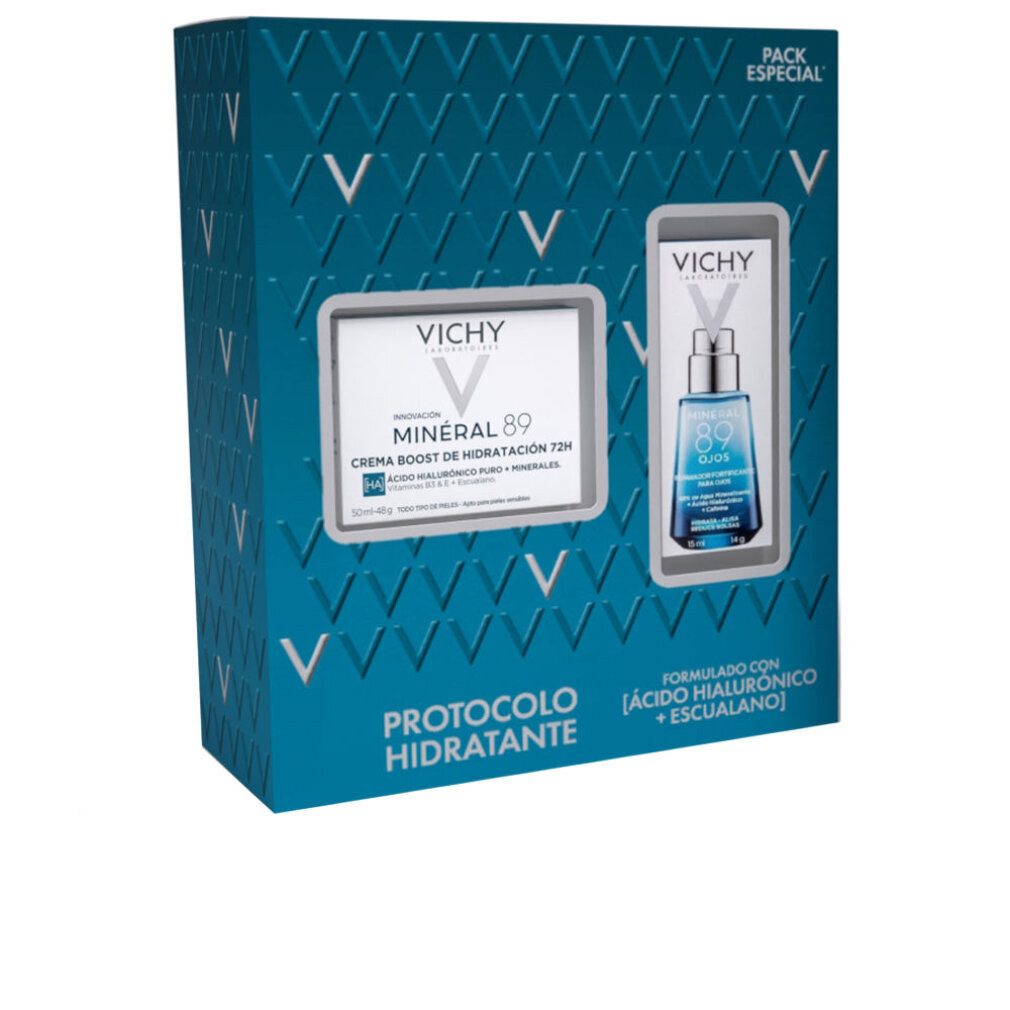 Vichy Körperpflegemittel MINERAL 89 FEUCHTIGKEITSCREME-ETUI 2 Stück