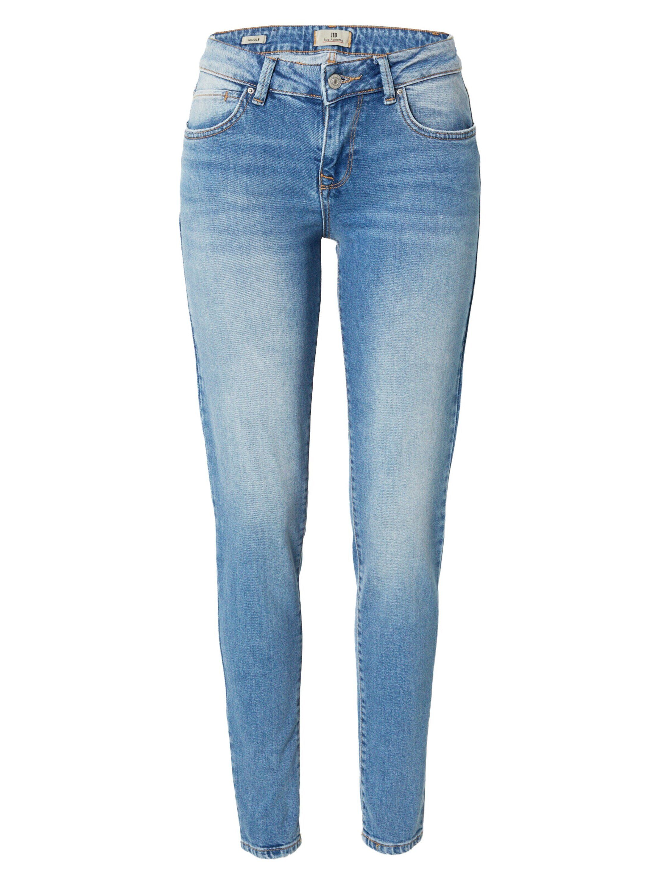LTB Skinny-fit-Jeans (1-tlg) Cut-Outs, Weiteres Detail, Plain/ohne Details