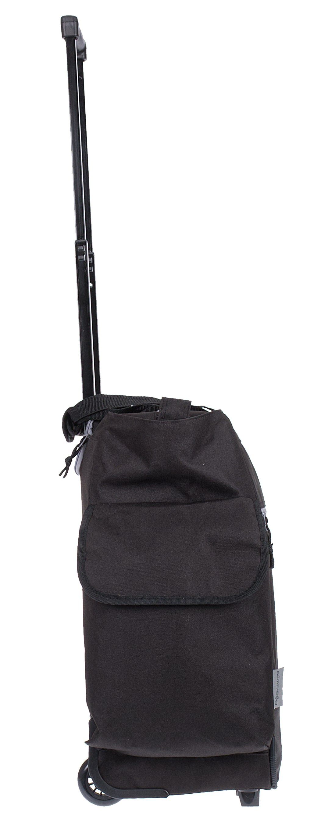 Alessandro Salvatore Einkaufstrolley Pro Shopping Trolley Einkaufswagen, Shoppingroller Einkaufsroller Trolly + Thermotasche – Bild 5 von 5