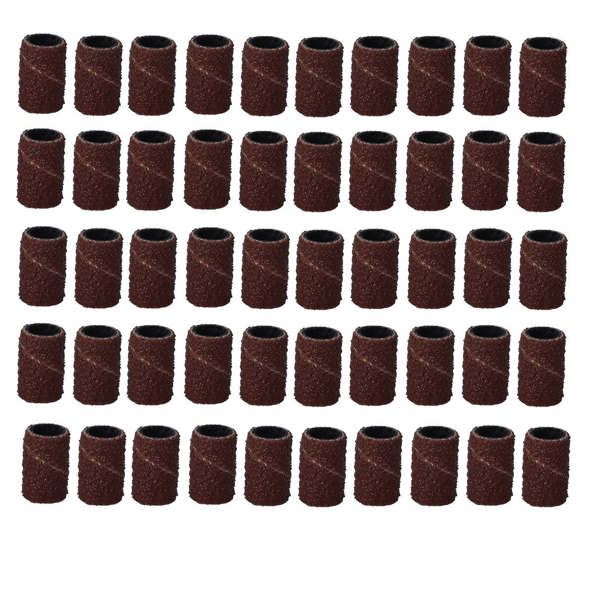 Sun Garden Nails Nageldesign Zubehör 50 Nagelfräser Aufsätze Schleifhülsen Schleifkappen 80# Körnung grob
