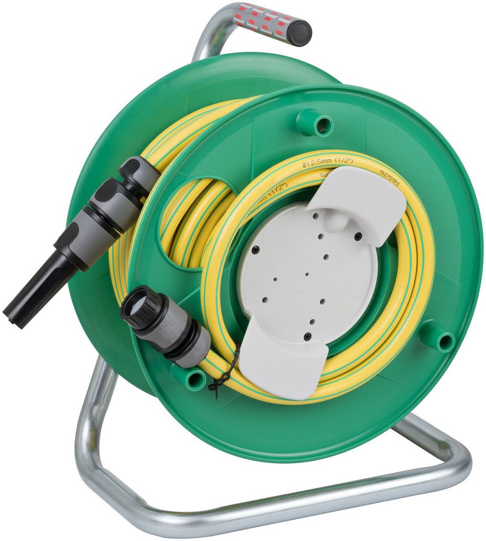 Brennenstuhl Schlauchwagen WS3220, 20 m, Schlauch Ø 1/2", Kunststoffarmaturen