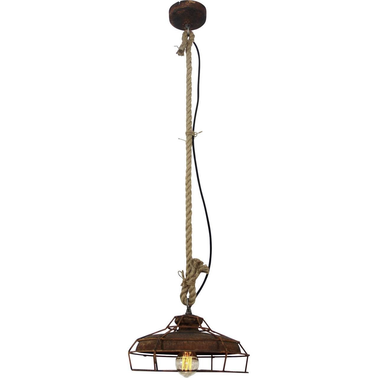 Brilliant Pendelleuchte Peter, 1x rostfarbend Peter 30cm geeigne Pendelleuchte 60W, E27, Lampe A60