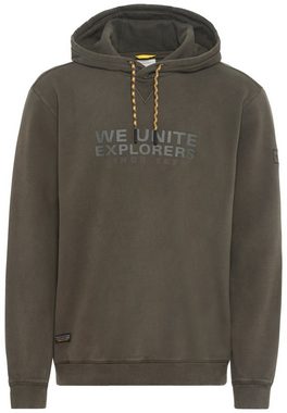 camel active Kapuzensweatshirt aus reiner Baumwolle (1-tlg)