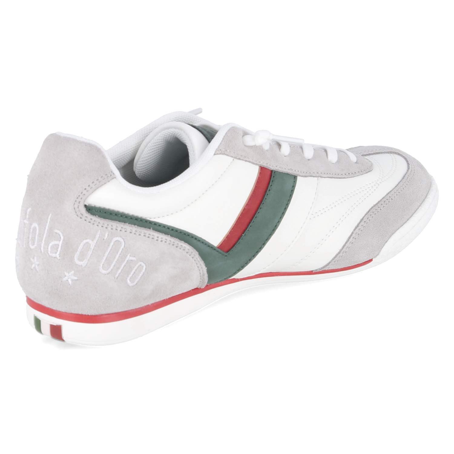 Pantofola d´Oro Pantofola d'oro PD001001761M-01-3123 Herren Leder und Synthetik white Schnürschuh – Bild 4 von 5