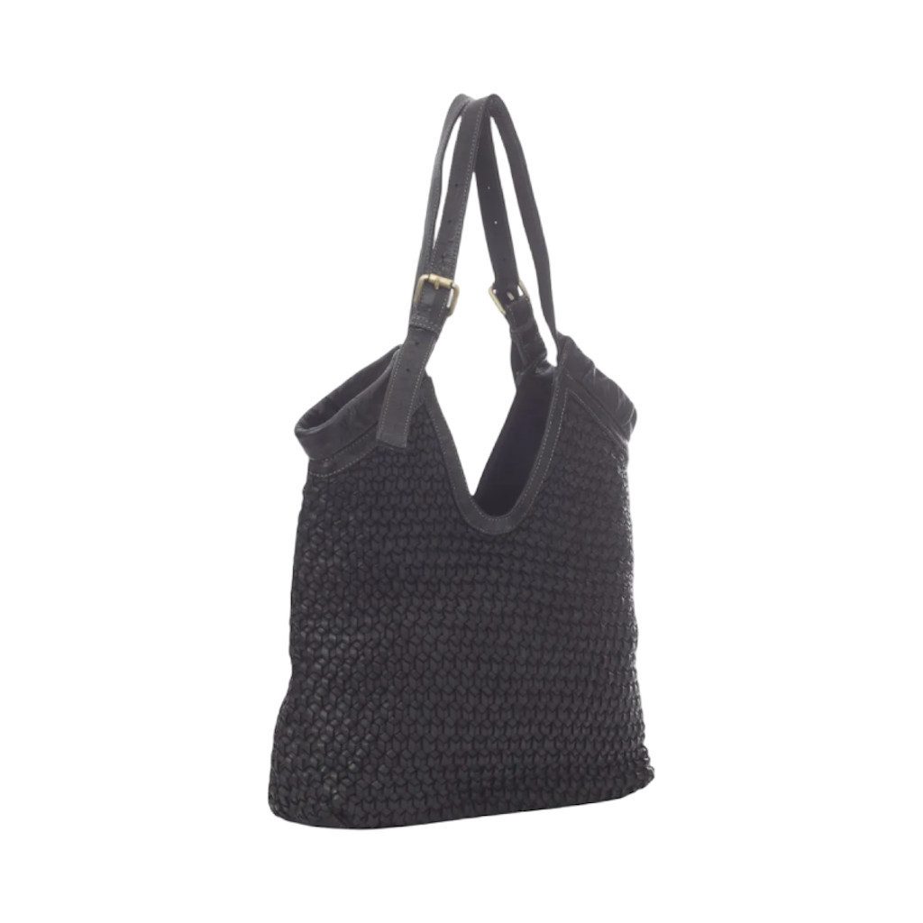 BZNA Henkeltasche Bella Designer Handtasche Tragetasche (Tasche), glattes Leder