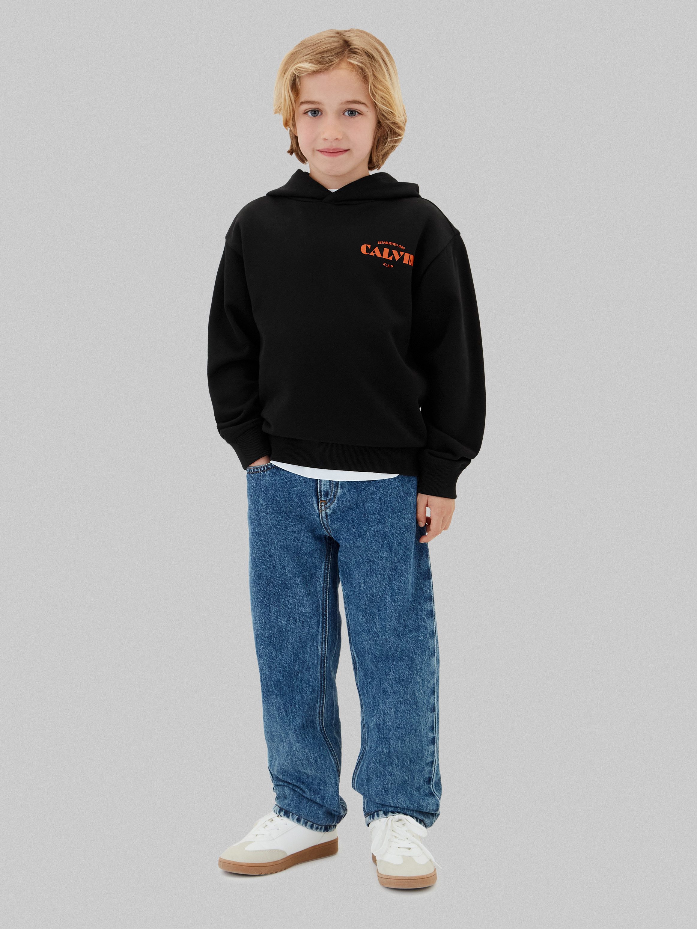 Calvin Klein Jeans CALVIN SMALL CHEST PRINT HOODIE Regular fit mit Kapuze