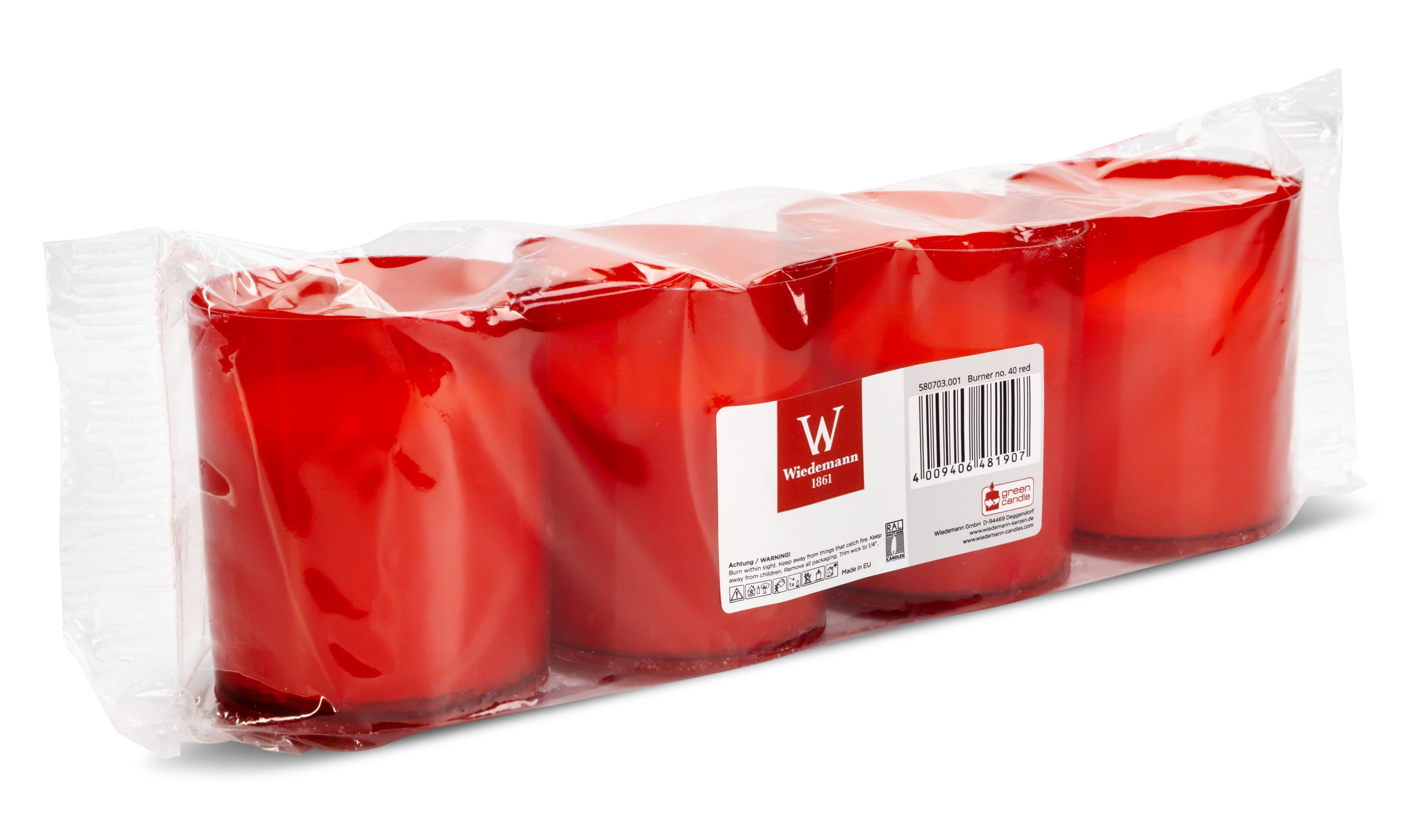 Wiedemann Kerzen Grabkerze Grablichte 4er Pack günstig online kaufen