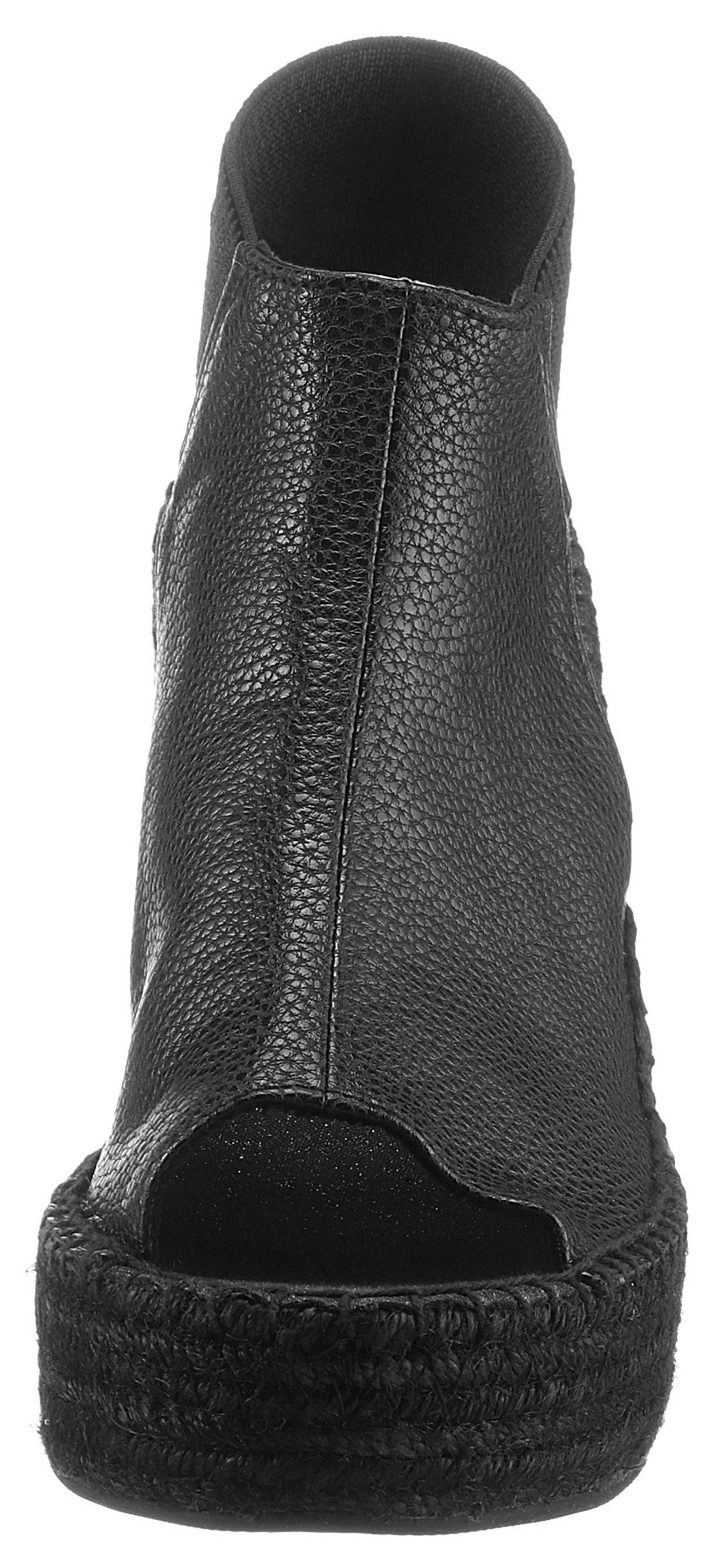 Replay Tyne Sandalette, Sommerschuh, Sandale, Keilabsatz, mit Glitzerlogo an der Ferse